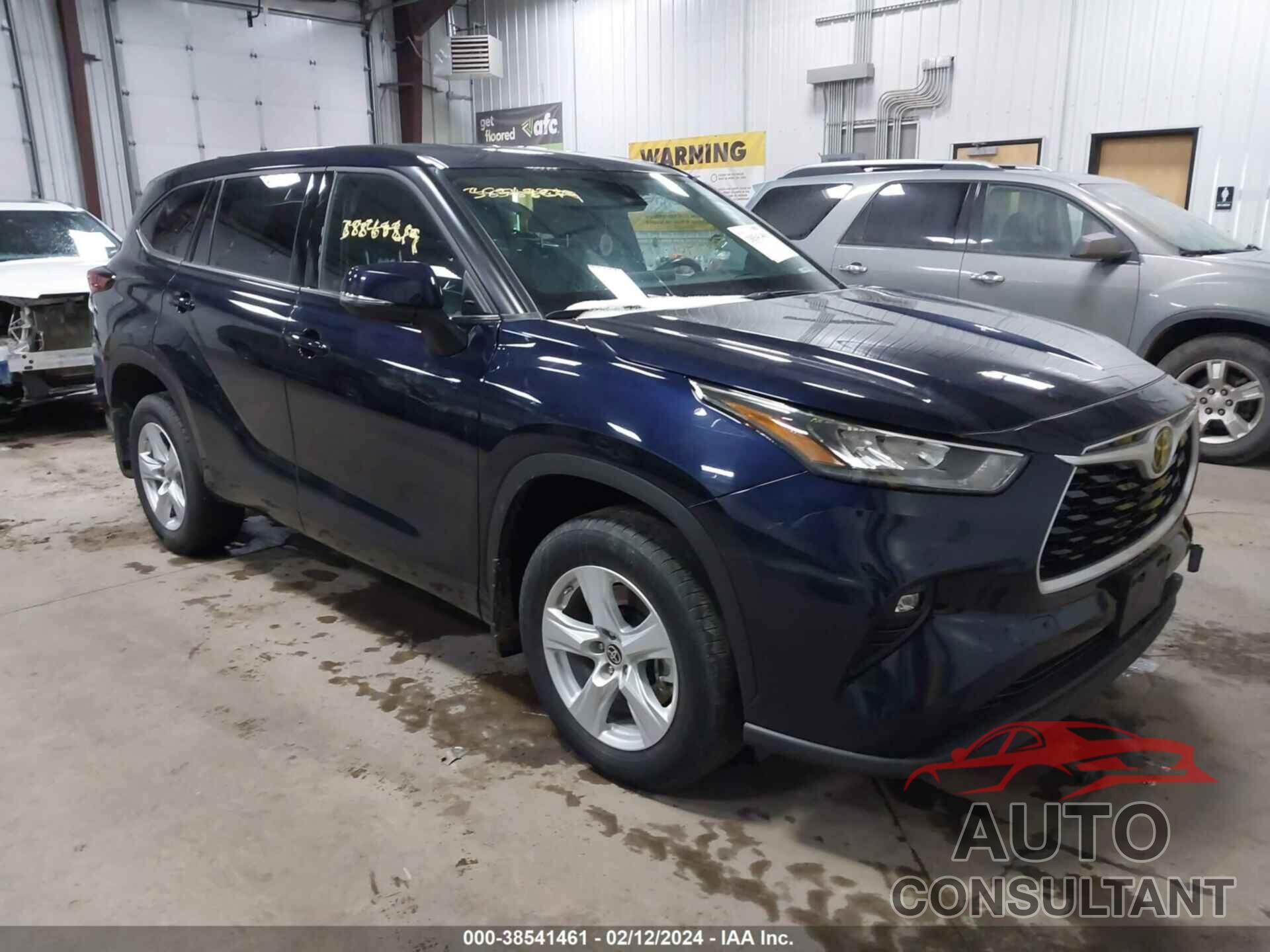 TOYOTA HIGHLANDER 2020 - 5TDBZRBH5LS037147