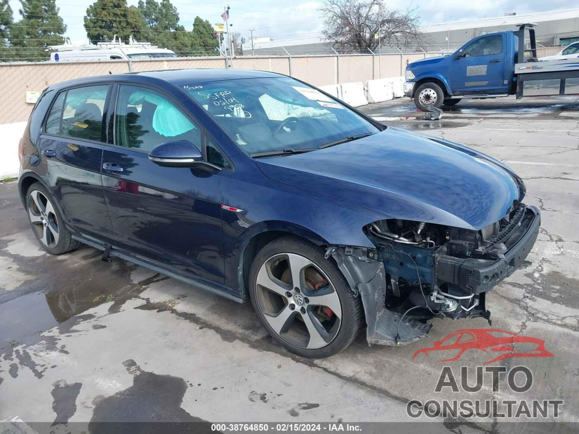 VOLKSWAGEN GOLF GTI 2016 - 3VW5T7AUXGM034958
