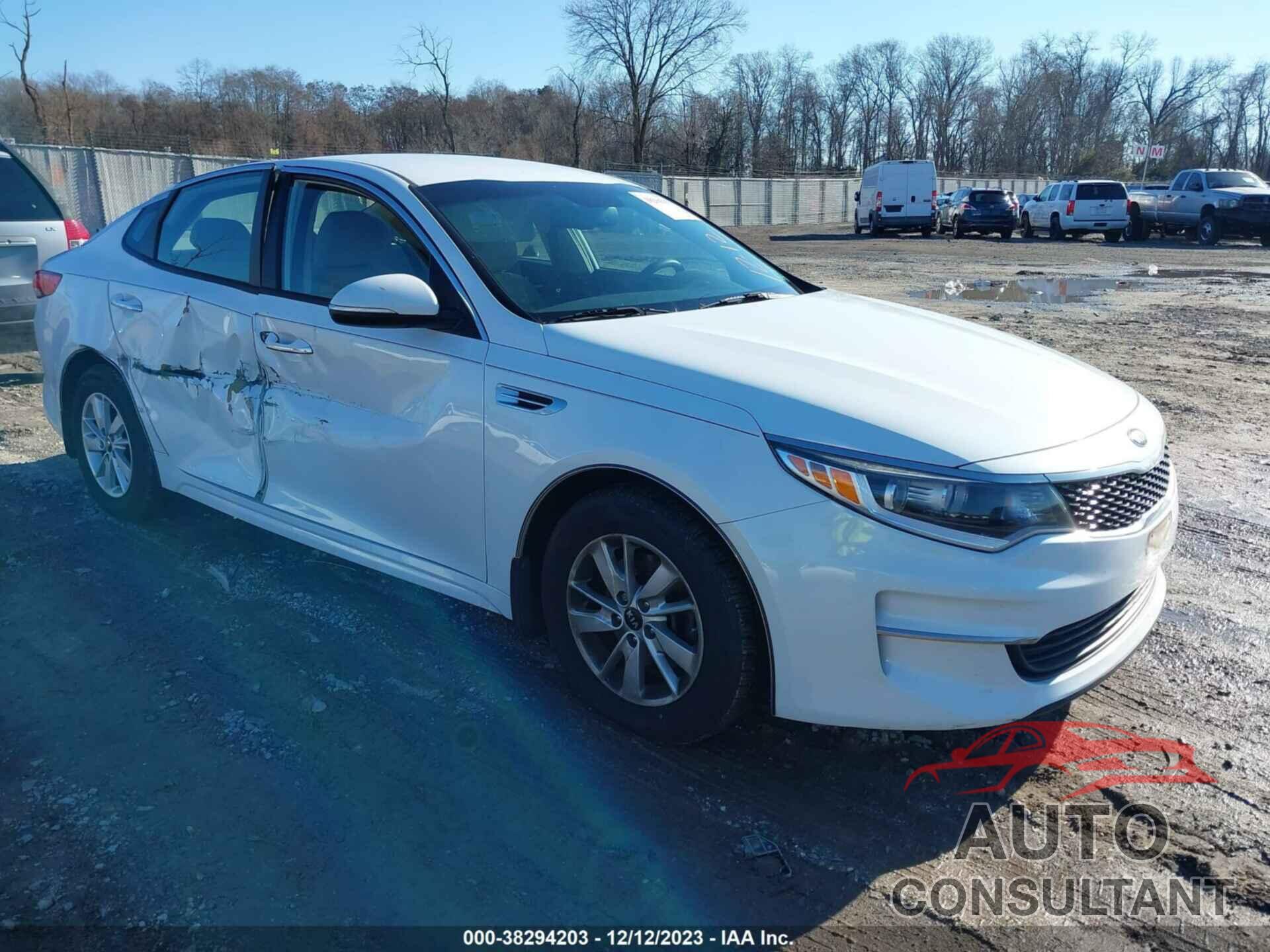 KIA OPTIMA 2016 - 5XXGT4L35GG069570