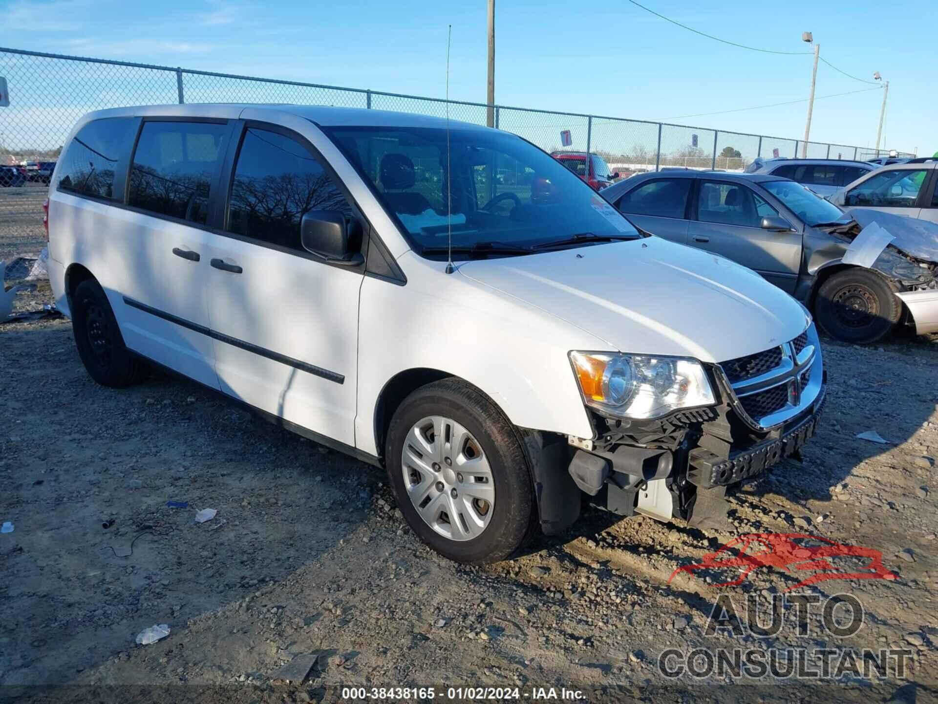 DODGE GRAND CARAVAN 2016 - 2C4RDGBG7GR378492