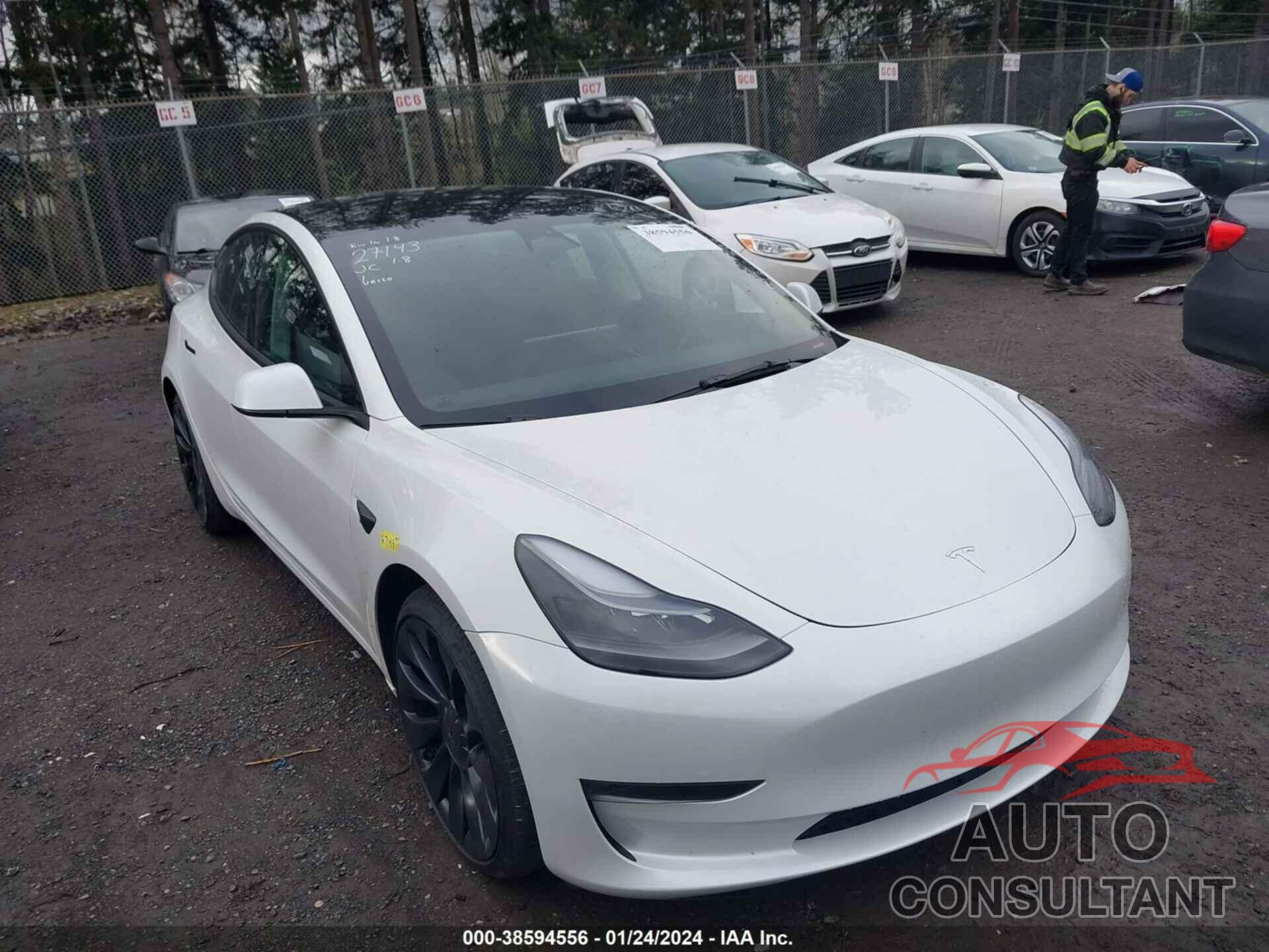 TESLA MODEL 3 2023 - 5YJ3E1EC2PF433094