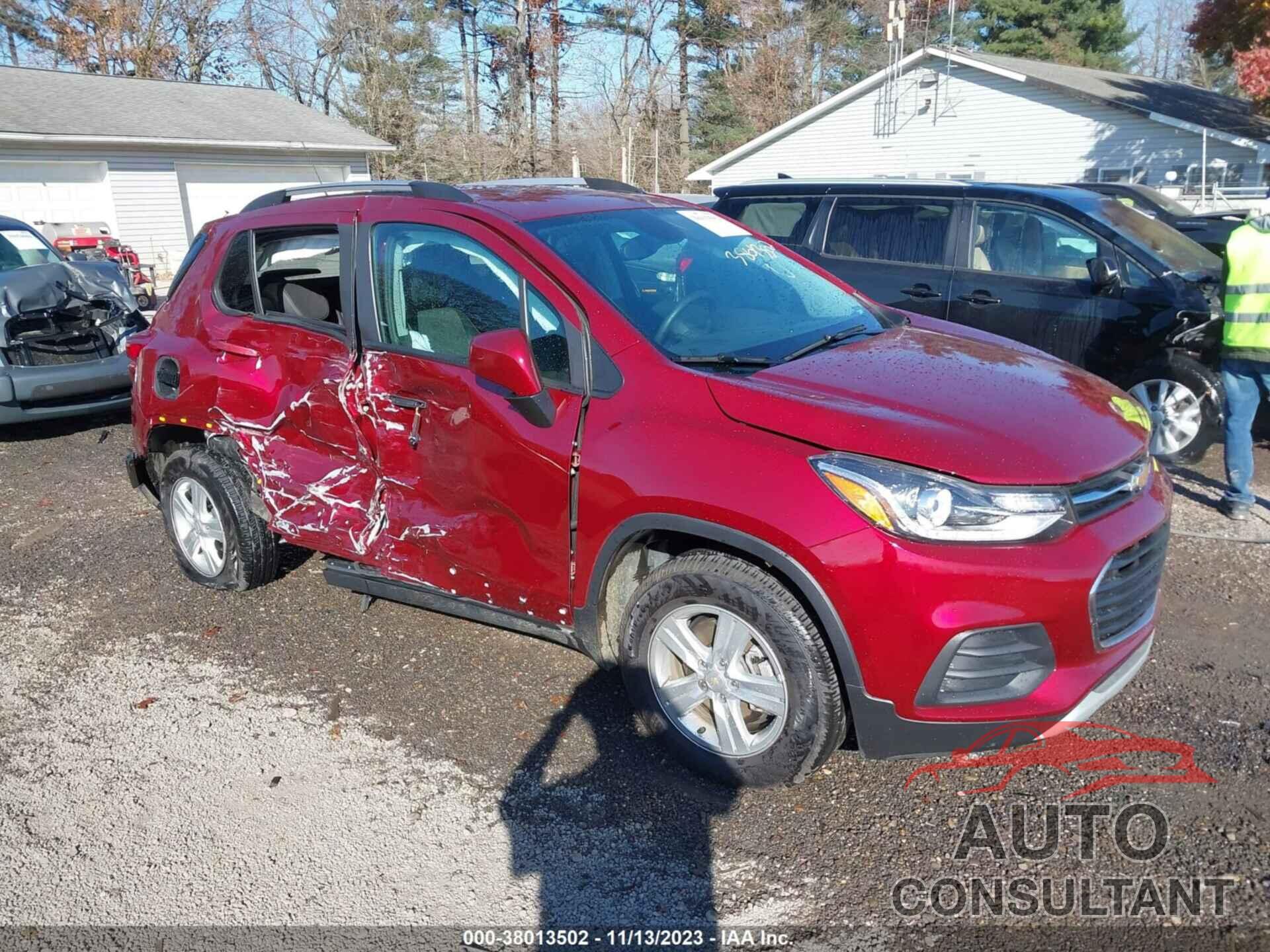 CHEVROLET TRAX 2022 - KL7CJPSM5NB563119