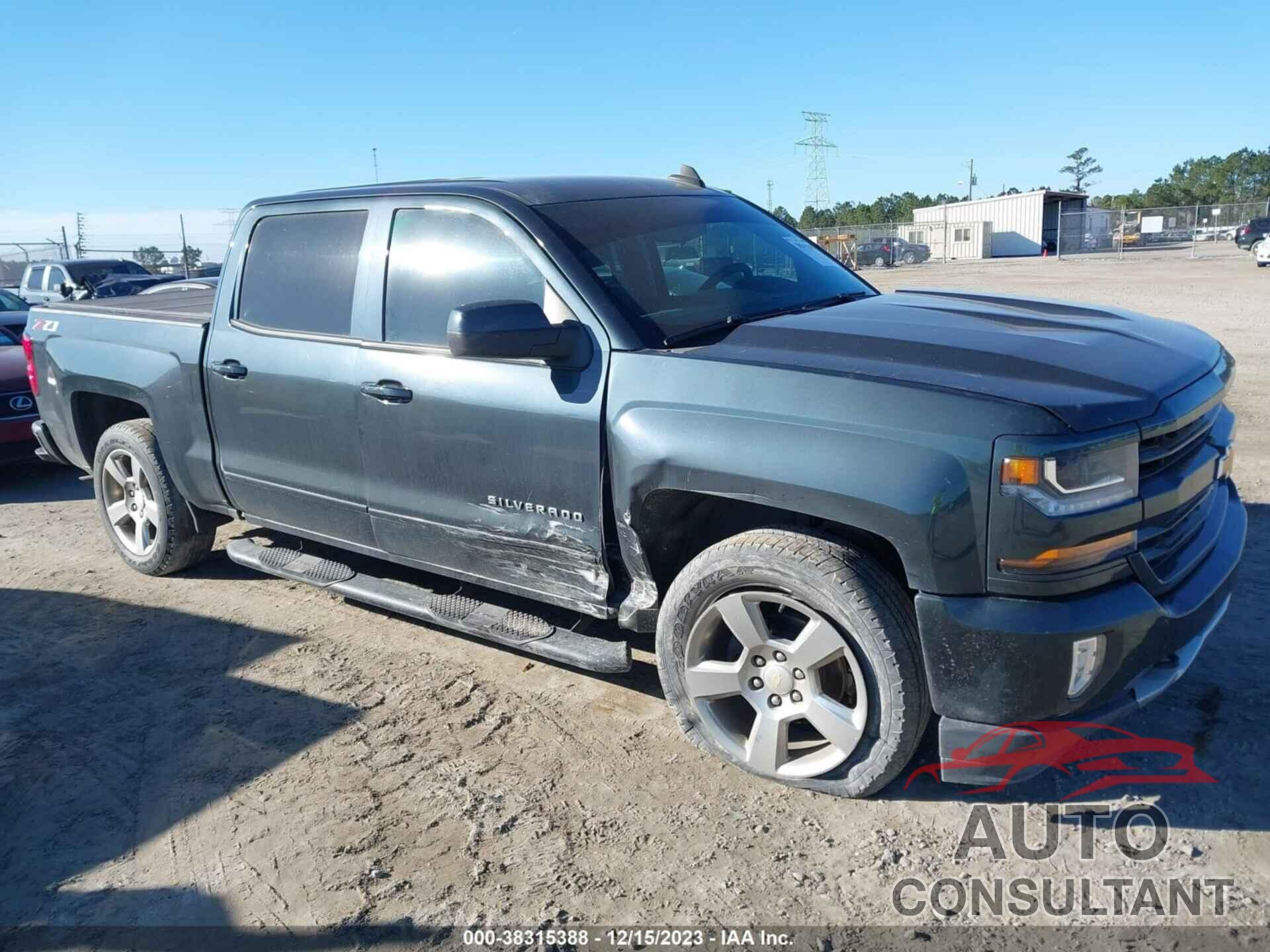 CHEVROLET SILVERADO 2018 - 3GCUKREC9JG354633