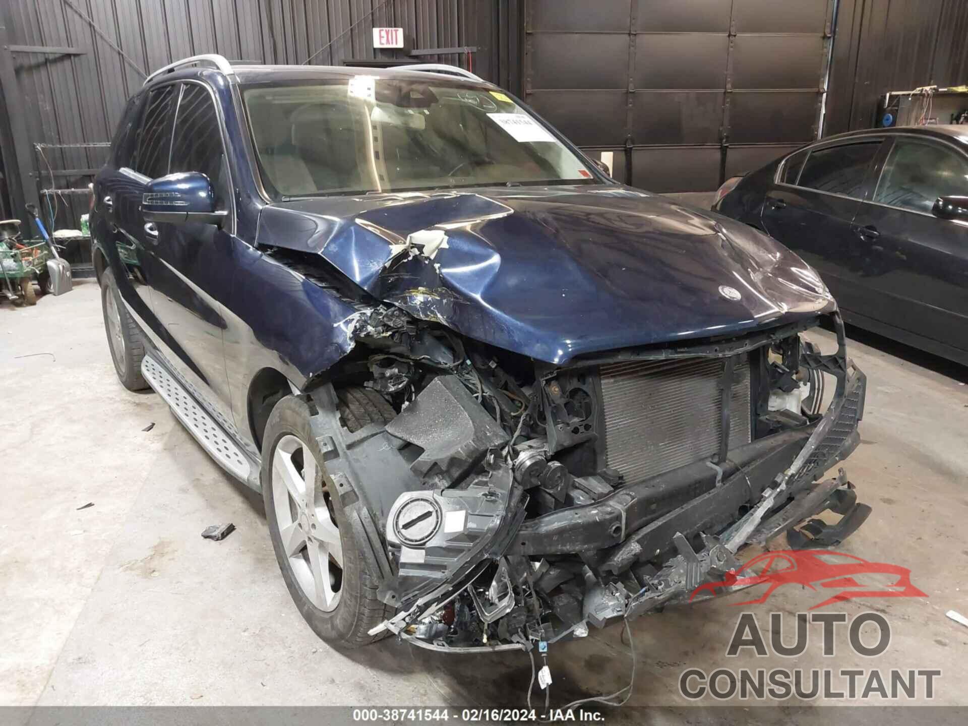 MERCEDES-BENZ GLE 350 2016 - 4JGDA5HB2GA780049