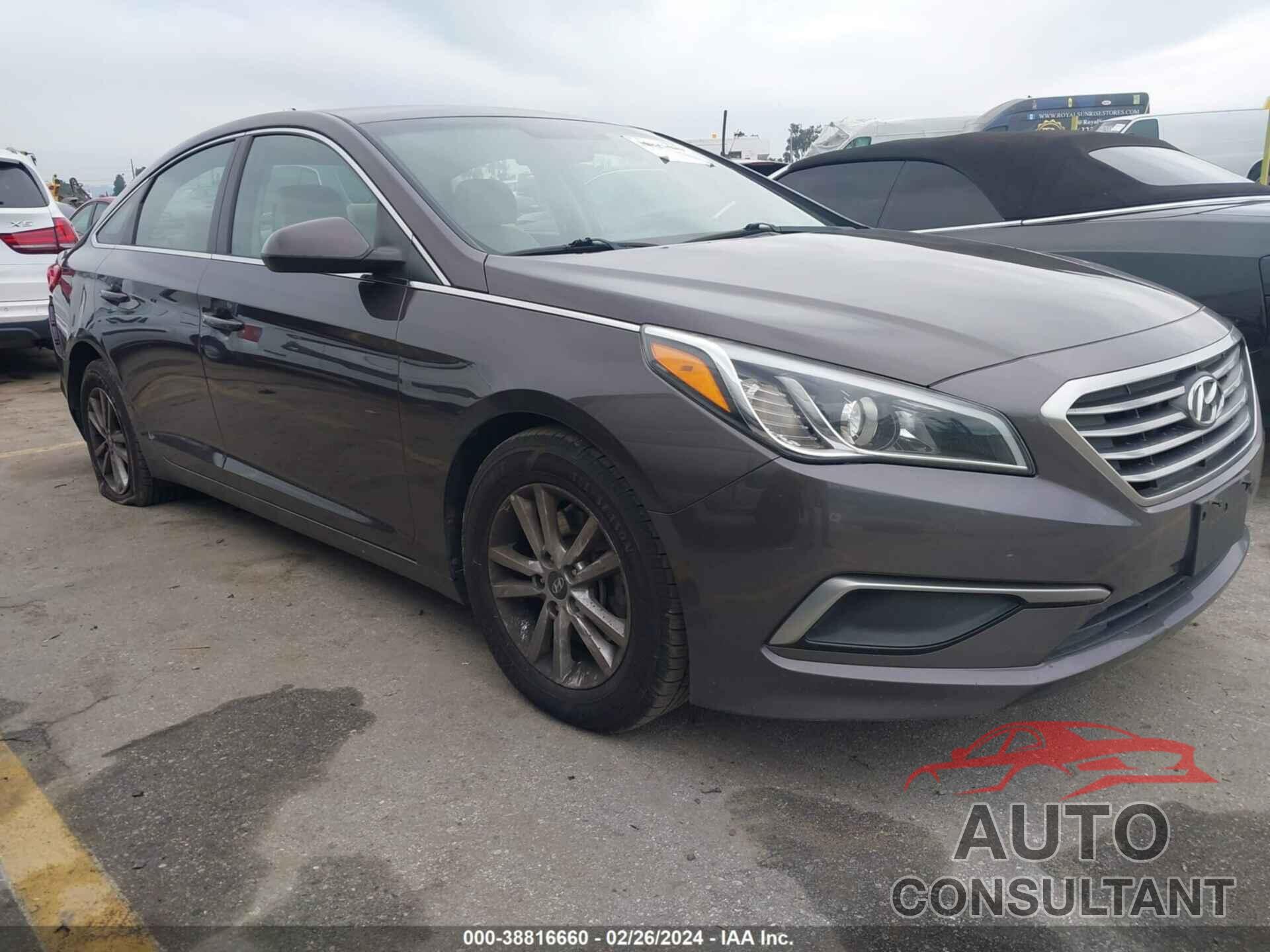 HYUNDAI SONATA 2017 - 5NPE24AF0HH585915