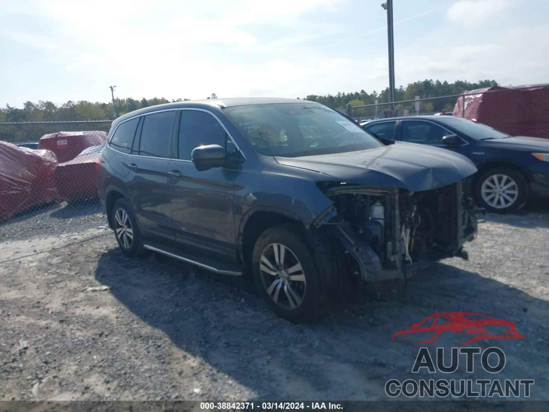 HONDA PILOT 2016 - 5FNYF5H4XGB015686