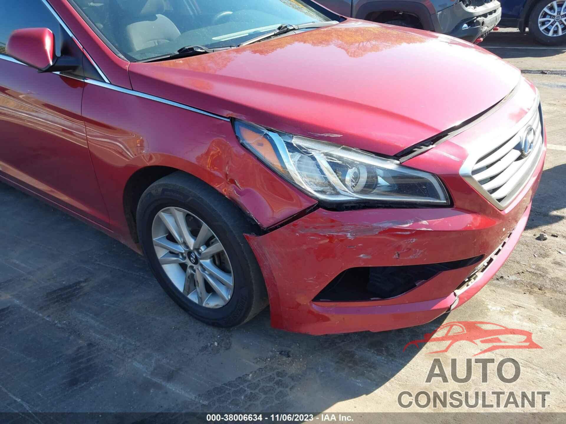 HYUNDAI SONATA 2016 - 5NPE24AF4GH346849