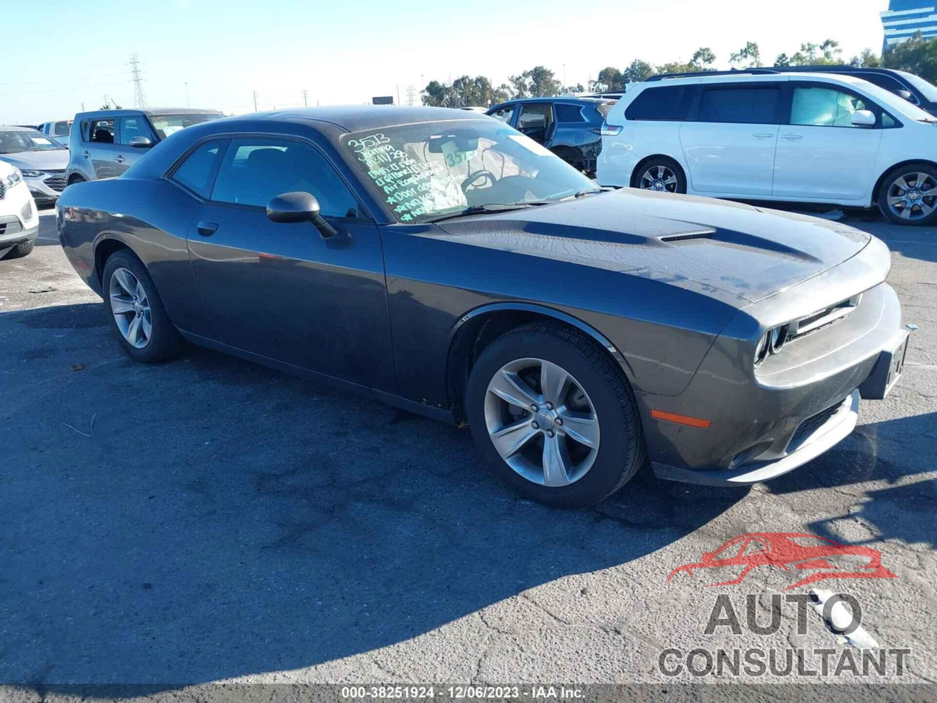 DODGE CHALLENGER 2016 - 2C3CDZAG2GH239948