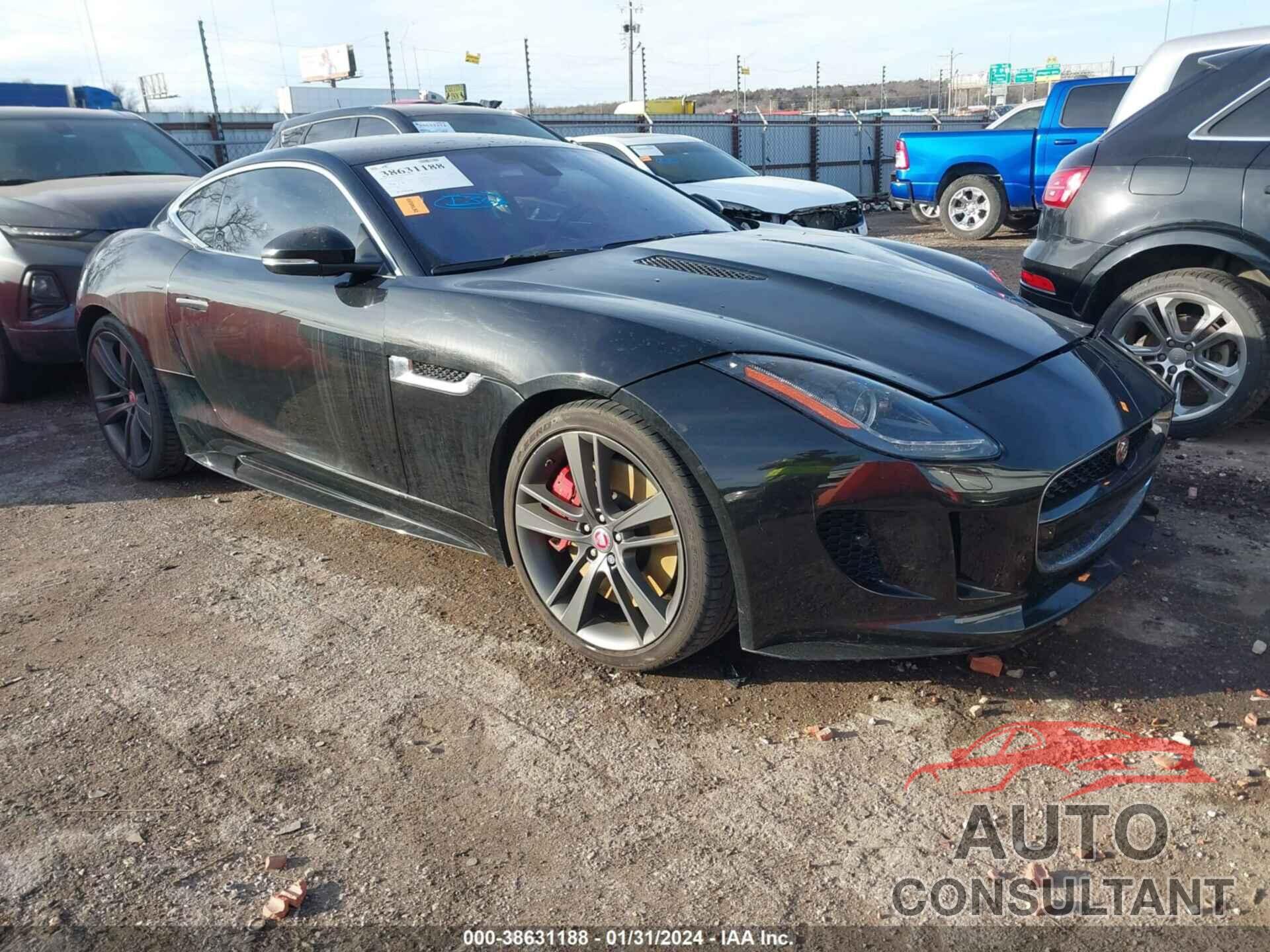 JAGUAR F-TYPE 2017 - SAJWA6BU2H8K37128