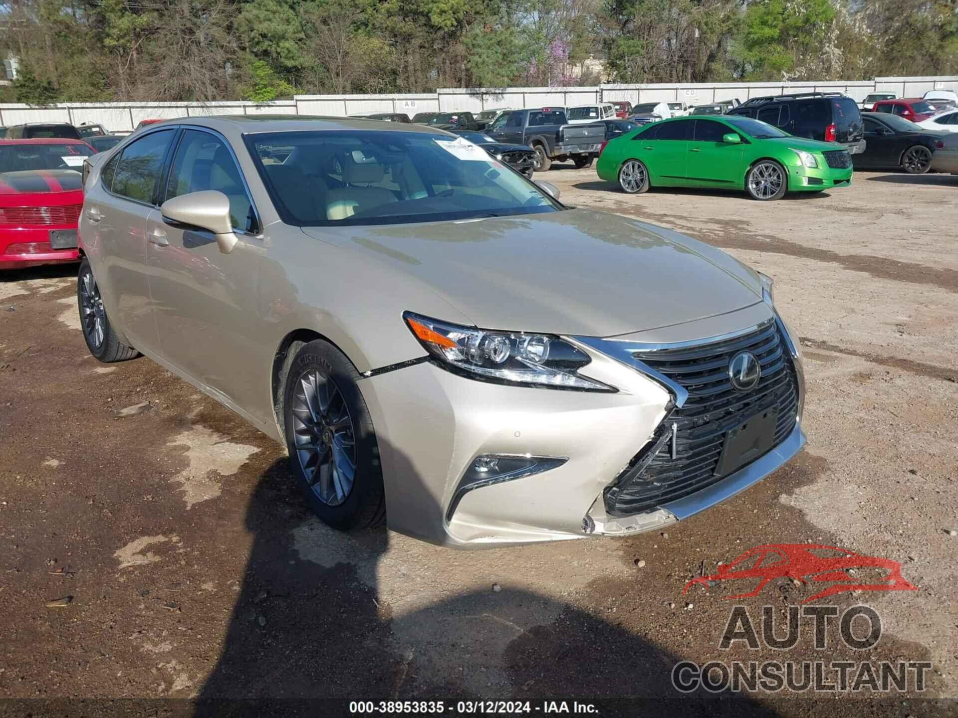 LEXUS ES 2018 - 58ABK1GG2JU088284