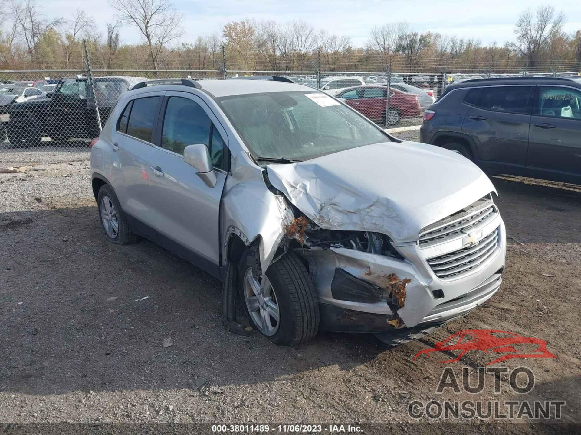 CHEVROLET TRAX 2016 - 3GNCJLSB3GL199155