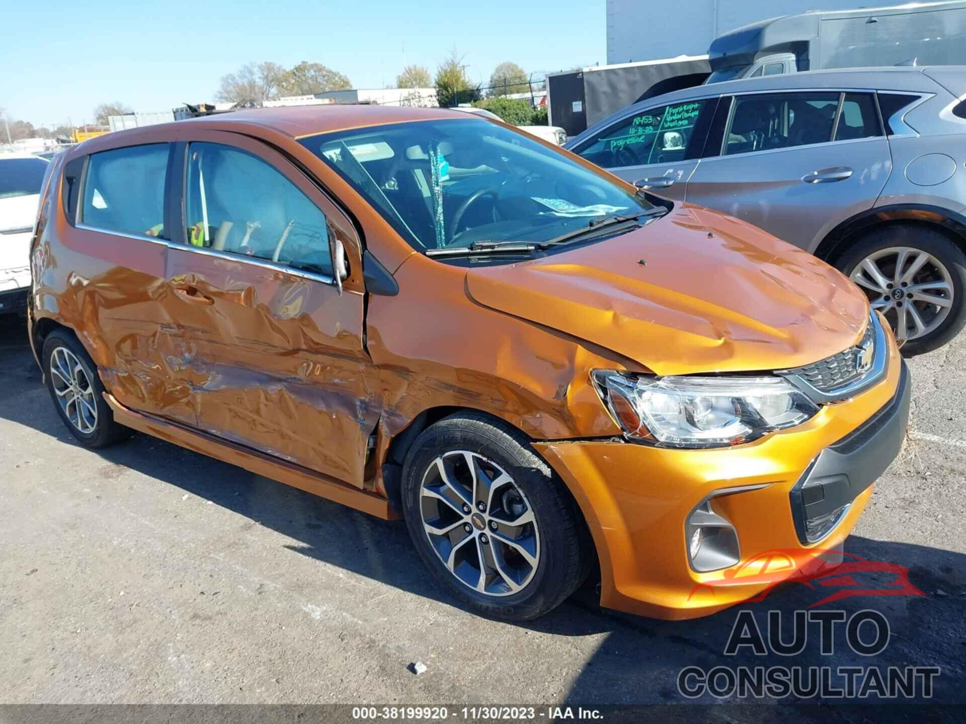 CHEVROLET SONIC 2017 - 1G1JD6SB5H4109402