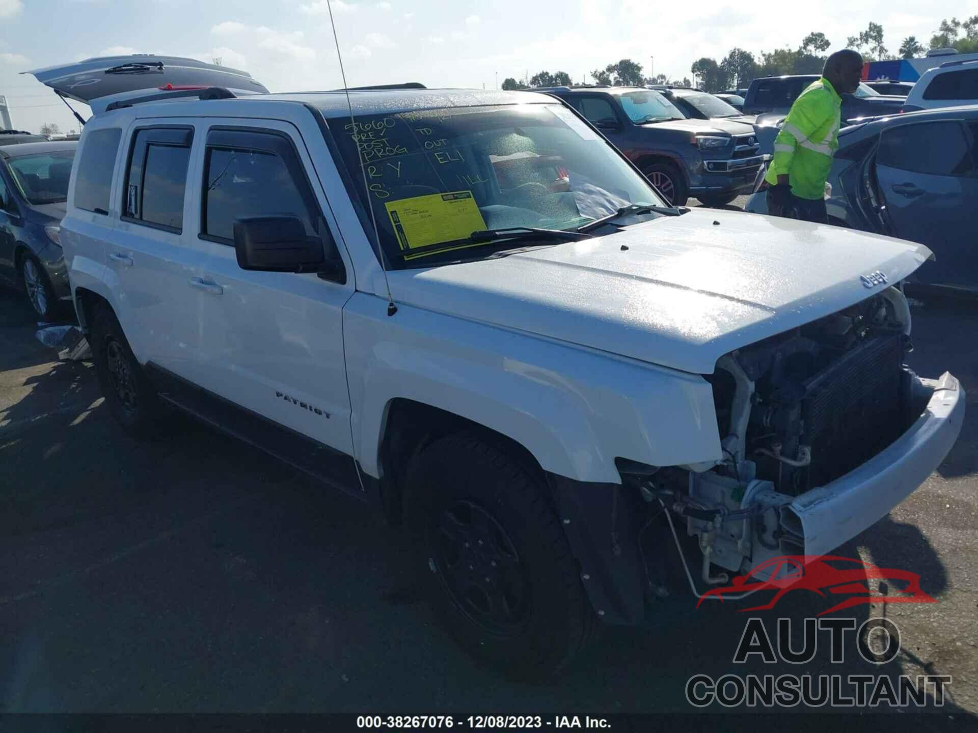 JEEP PATRIOT 2016 - 1C4NJPBBXGD590219