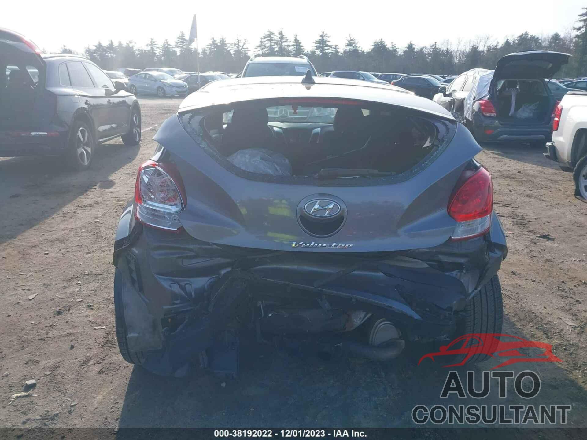 HYUNDAI VELOSTER 2017 - KMHTC6AD3HU311852