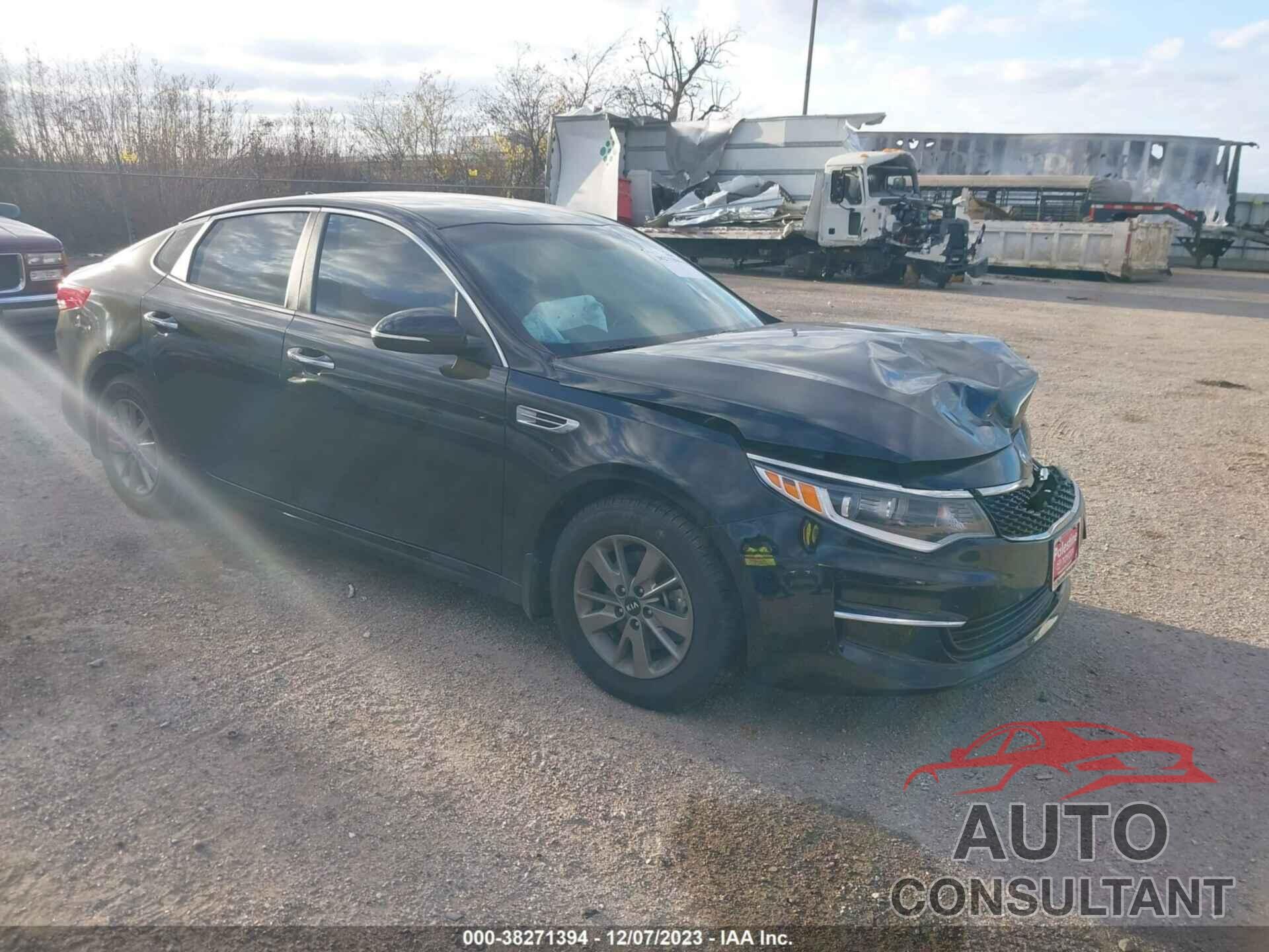 KIA OPTIMA 2018 - 5XXGT4L18JG212808