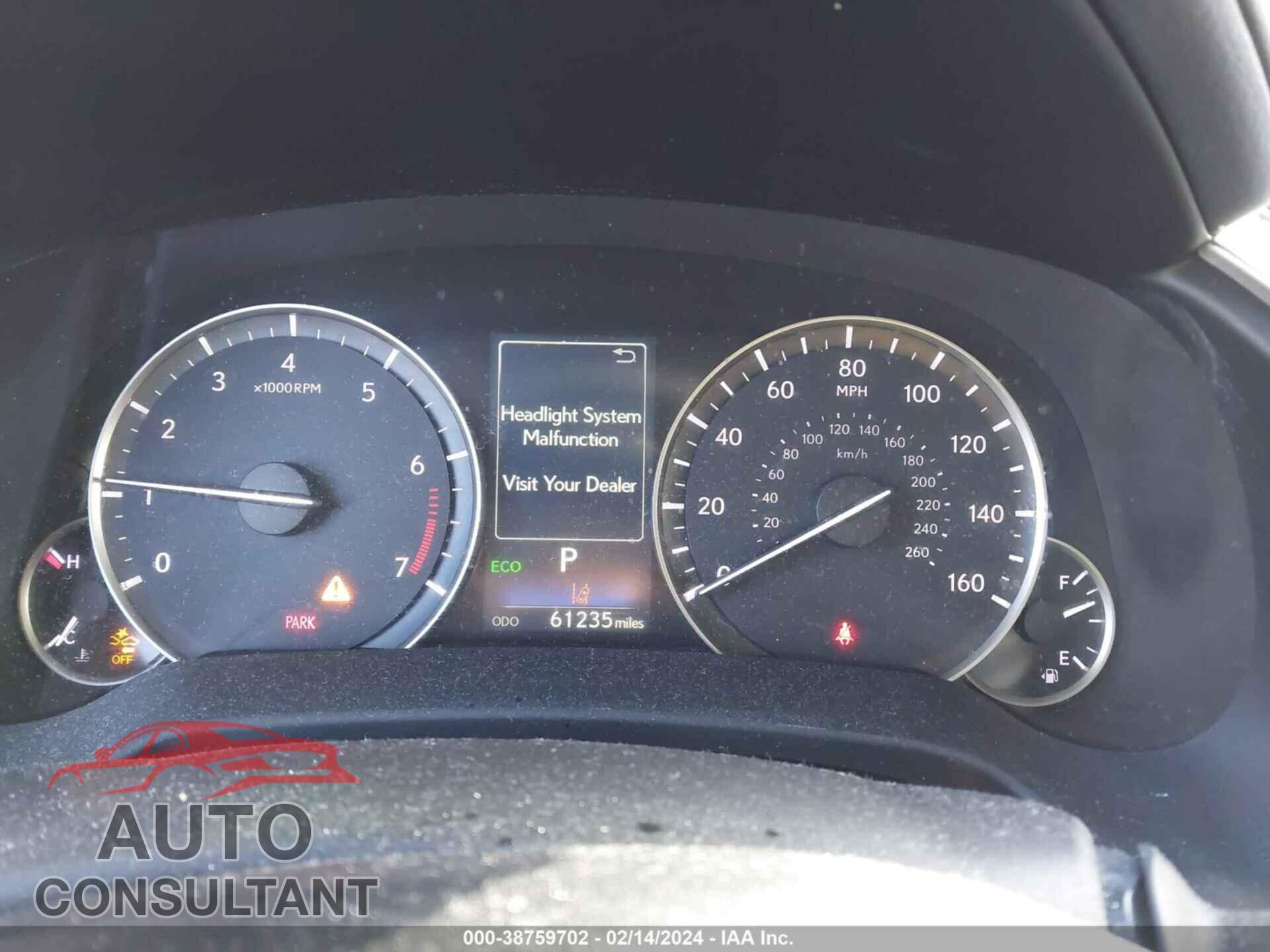LEXUS RX 350 2019 - 2T2BZMCA2KC195260