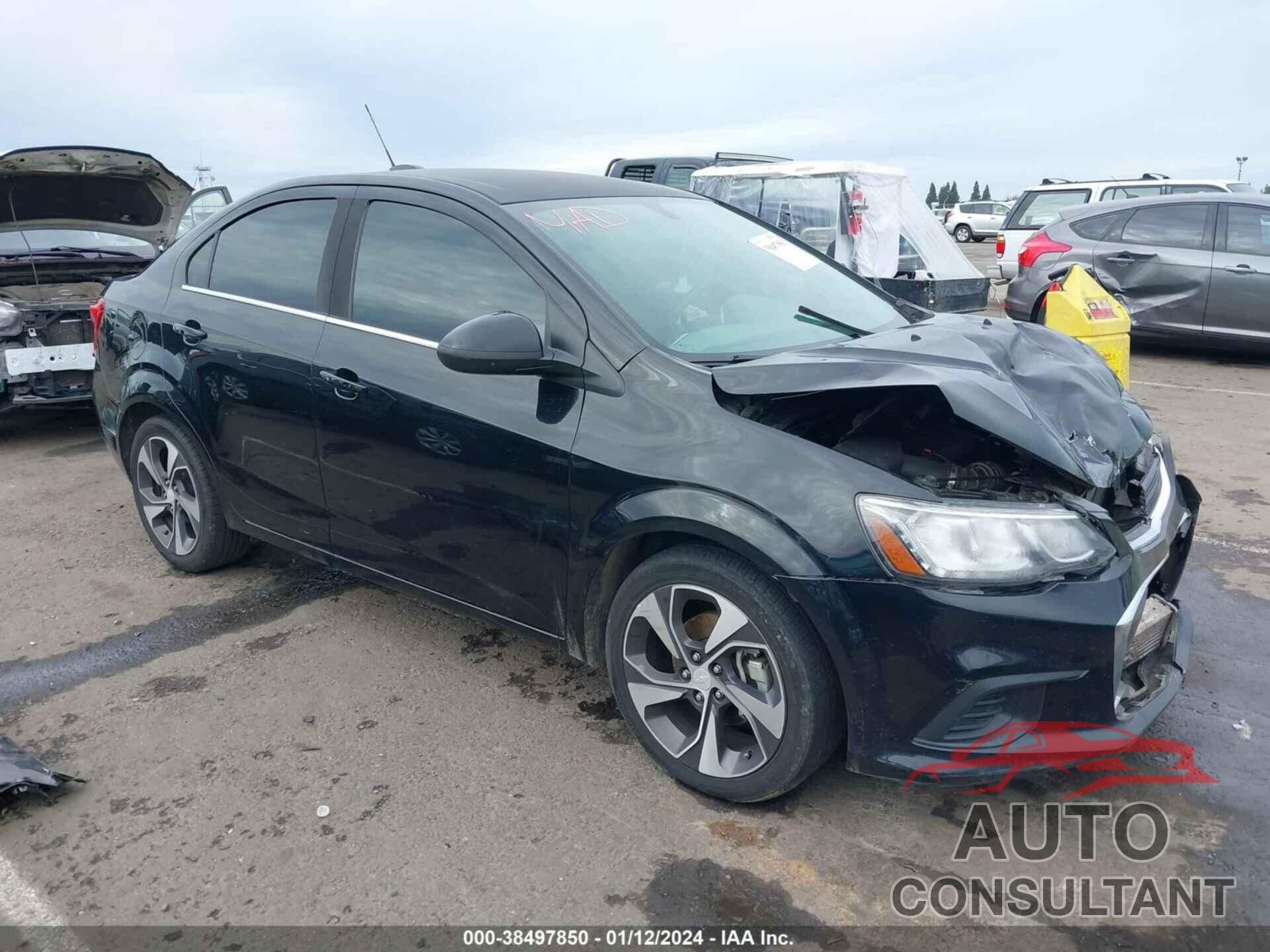 CHEVROLET SONIC 2017 - 1G1JF5SB1H4124080