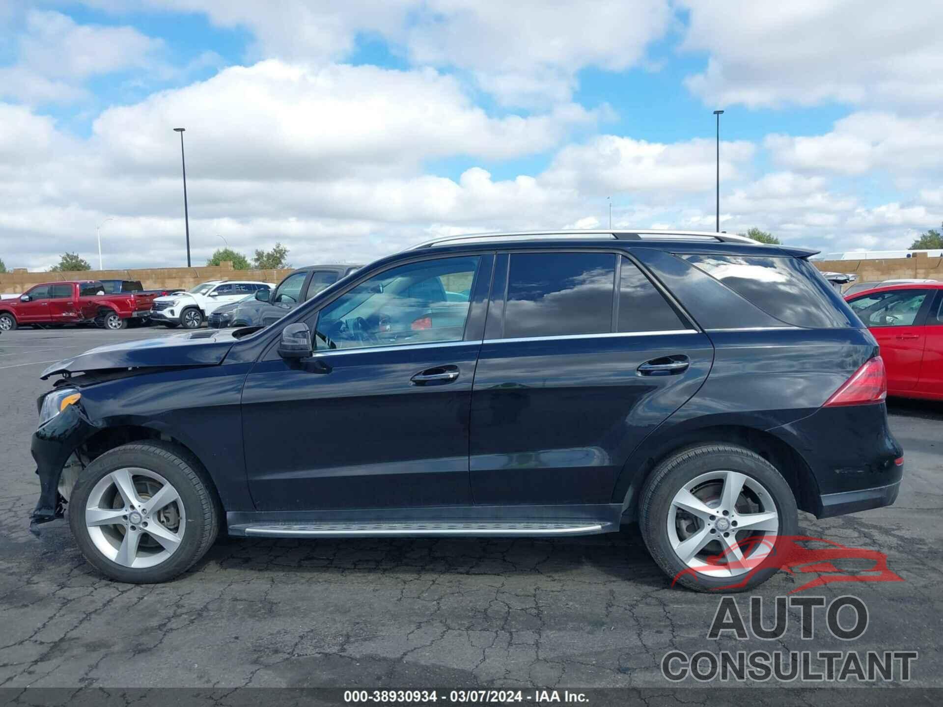 MERCEDES-BENZ GLE 350 2016 - 4JGDA5HBXGA672990