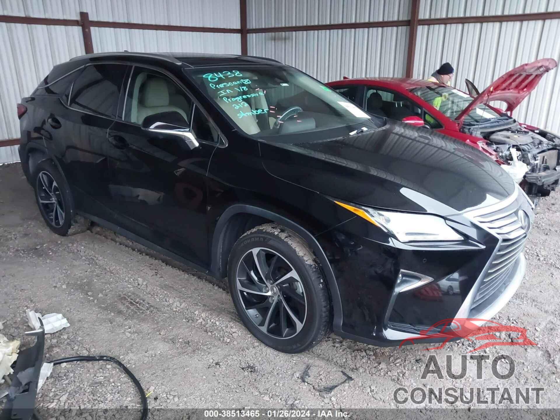 LEXUS RX 350 2016 - 2T2BZMCA9GC016221