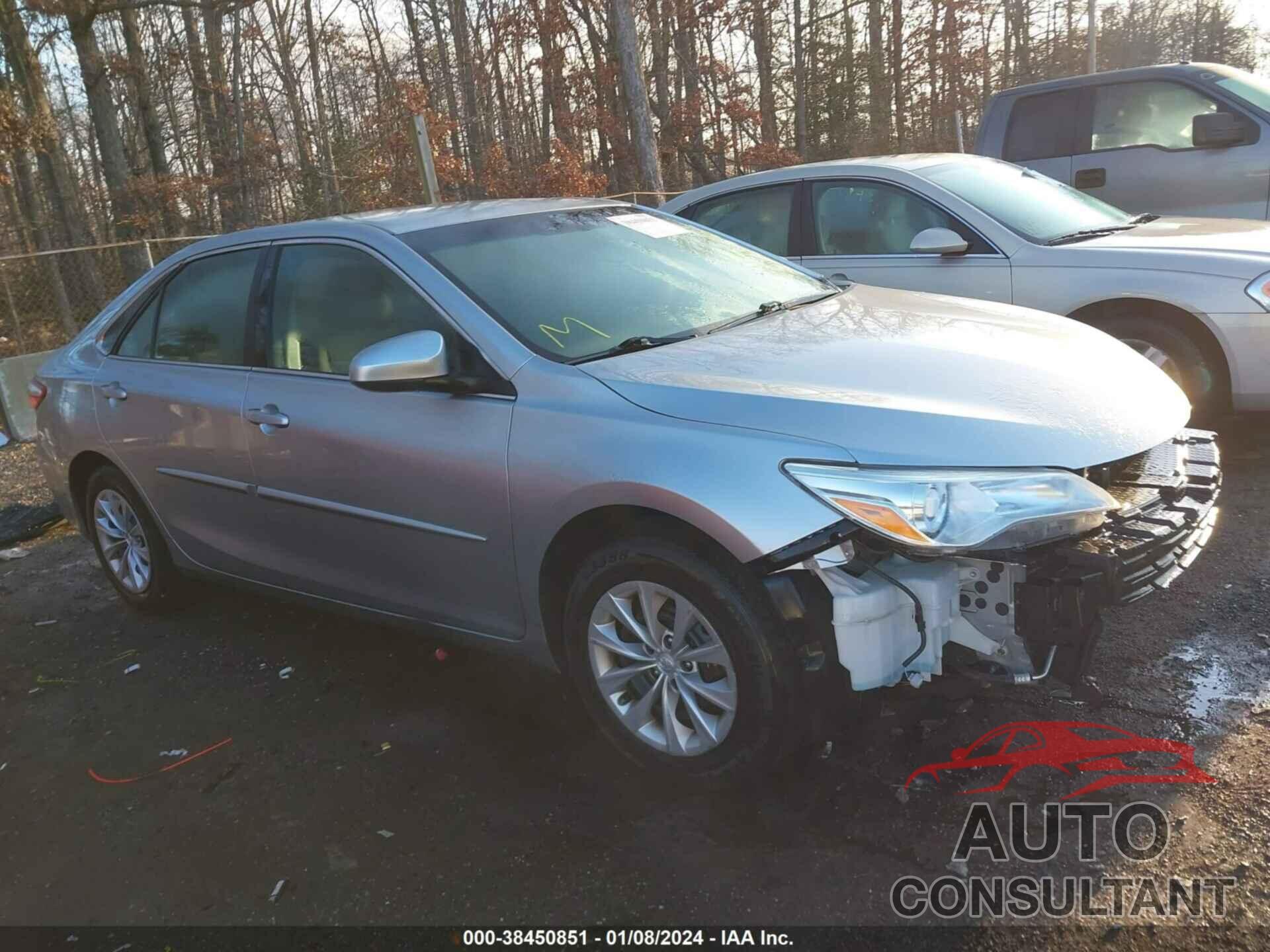 TOYOTA CAMRY 2016 - 4T4BF1FK6GR581451