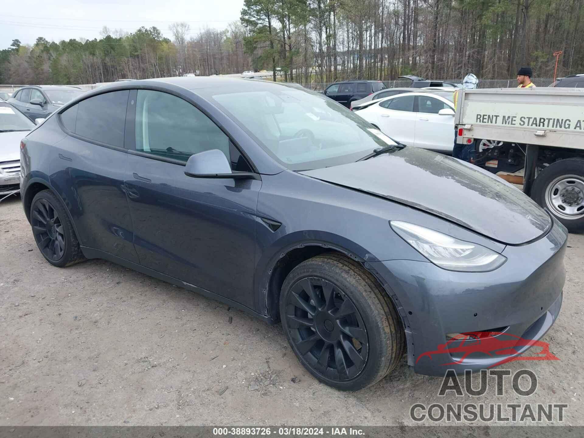 TESLA MODEL Y 2021 - 5YJYGDEE5MF129367