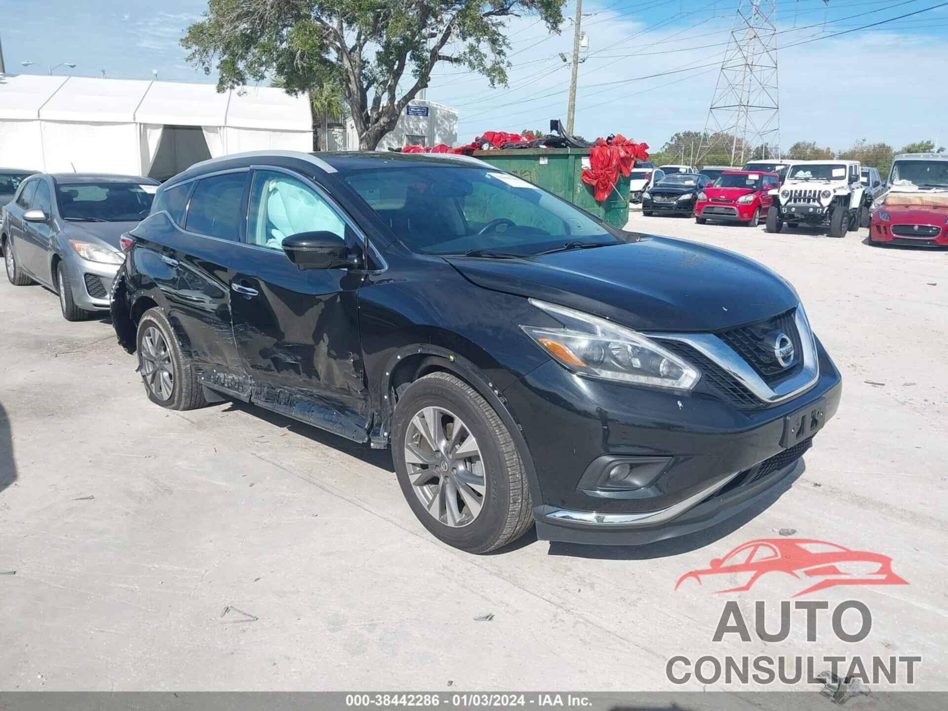 NISSAN MURANO 2018 - 5N1AZ2MH7JN200024