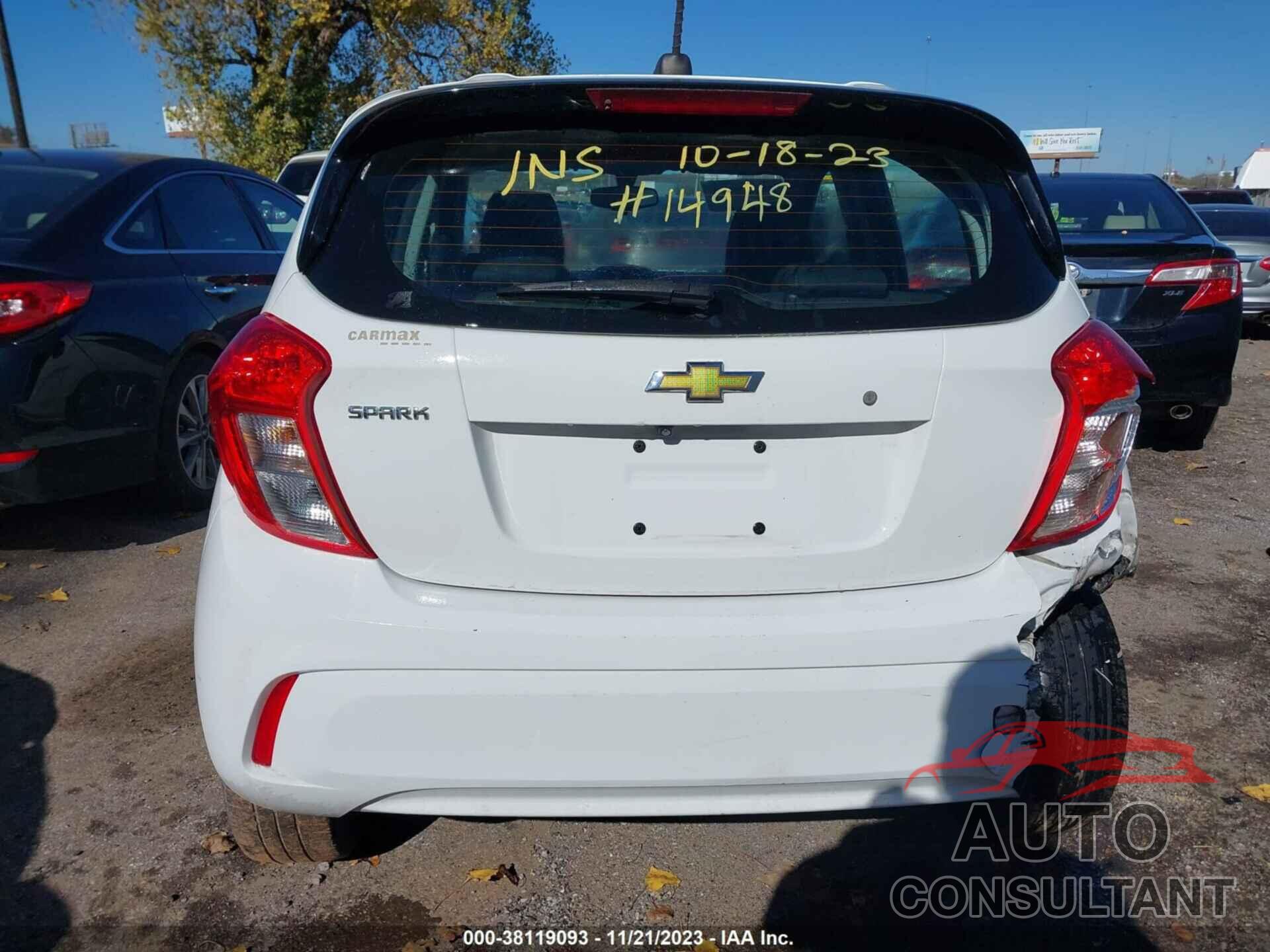 CHEVROLET SPARK 2017 - KL8CA6SA6HC739296