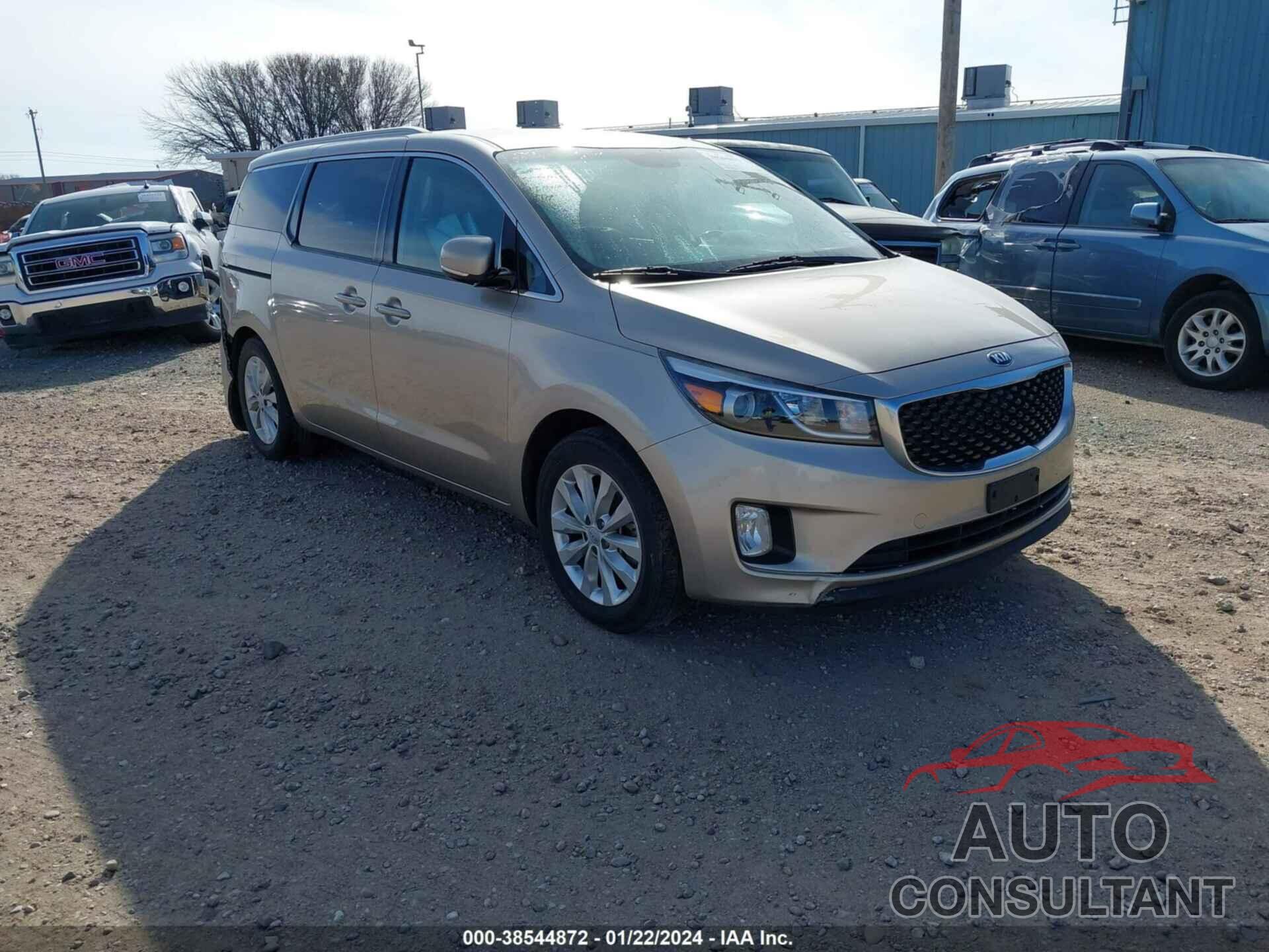 KIA SEDONA 2016 - KNDMC5C19G6153834