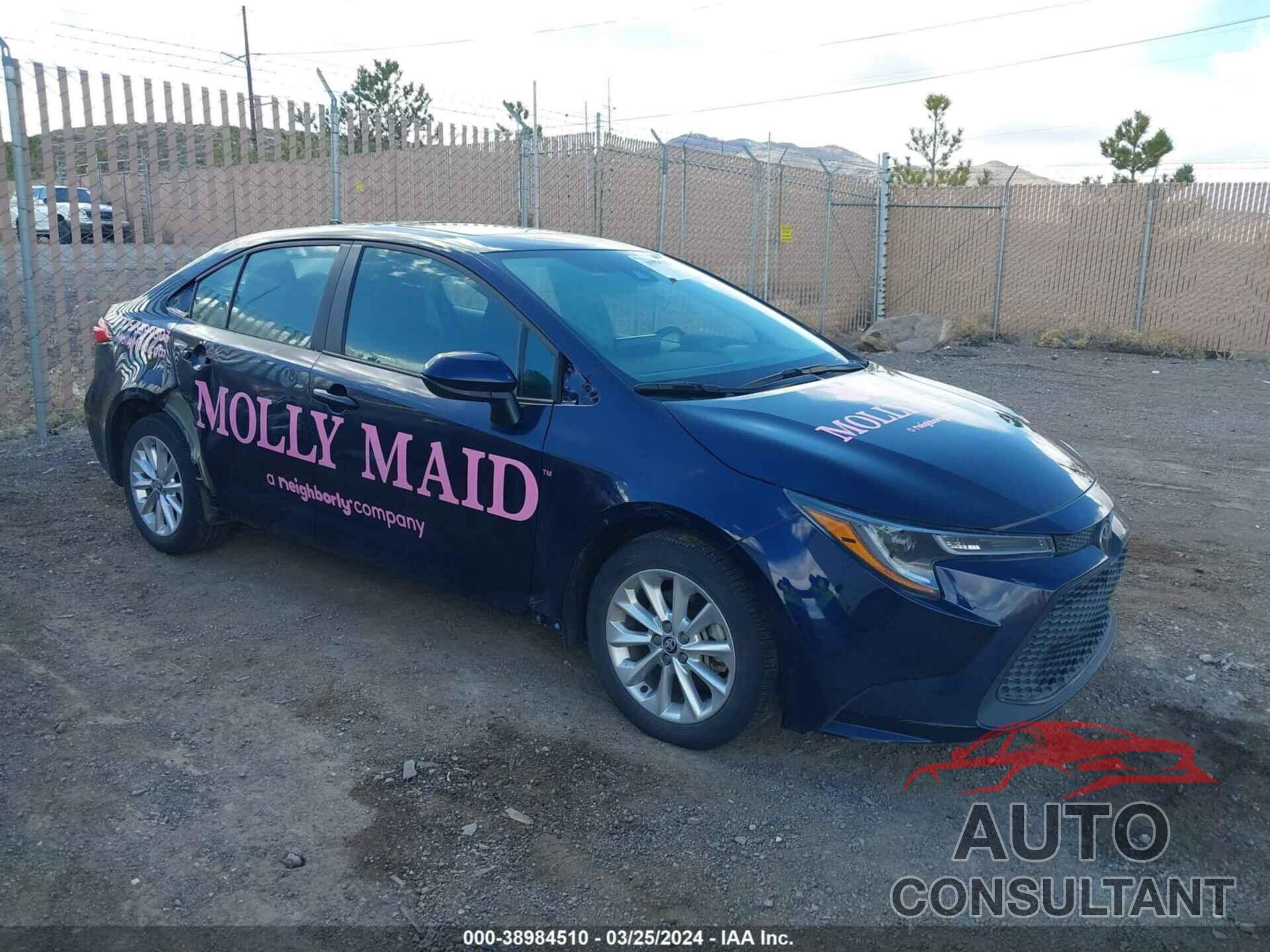 TOYOTA COROLLA 2022 - 5YFHPMAE4NP381428