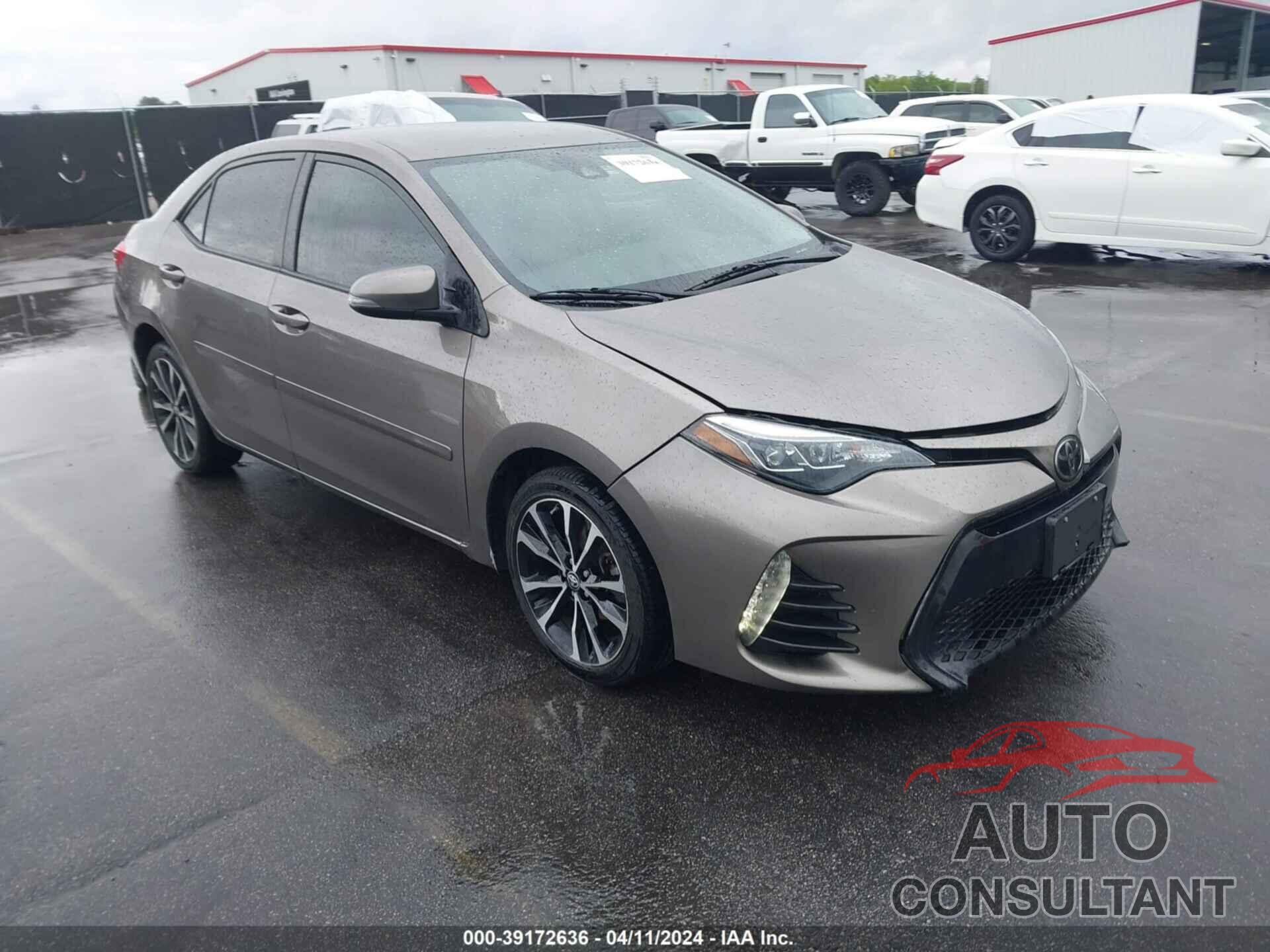 TOYOTA COROLLA 2018 - 5YFBURHE7JP848613