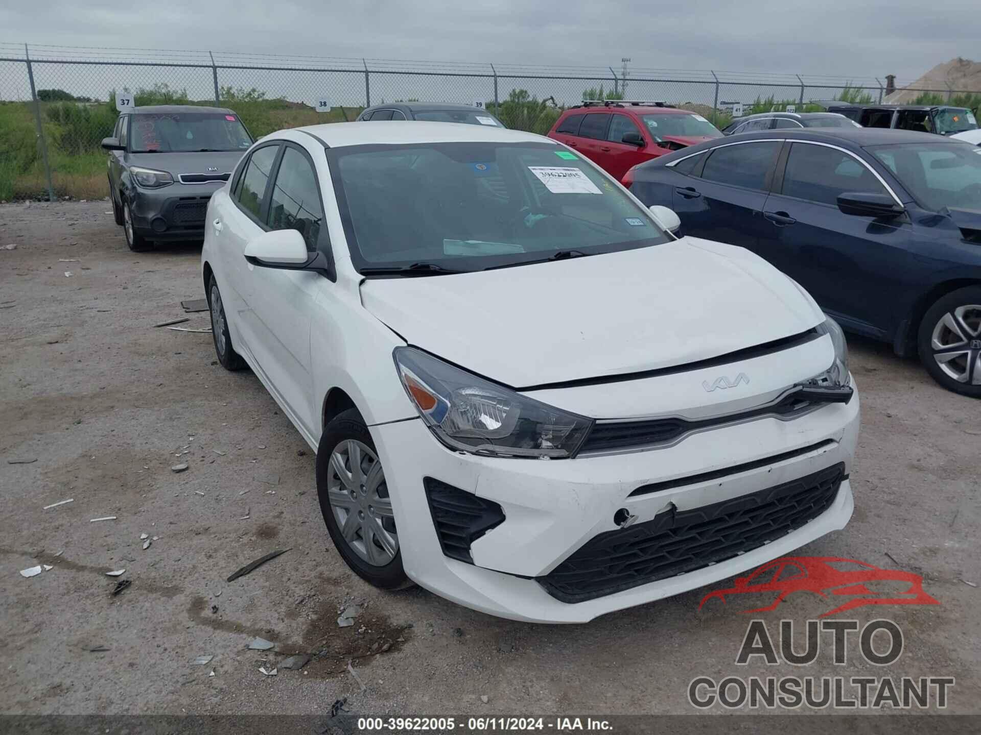 KIA RIO 2022 - 3KPA24AD9NE436366