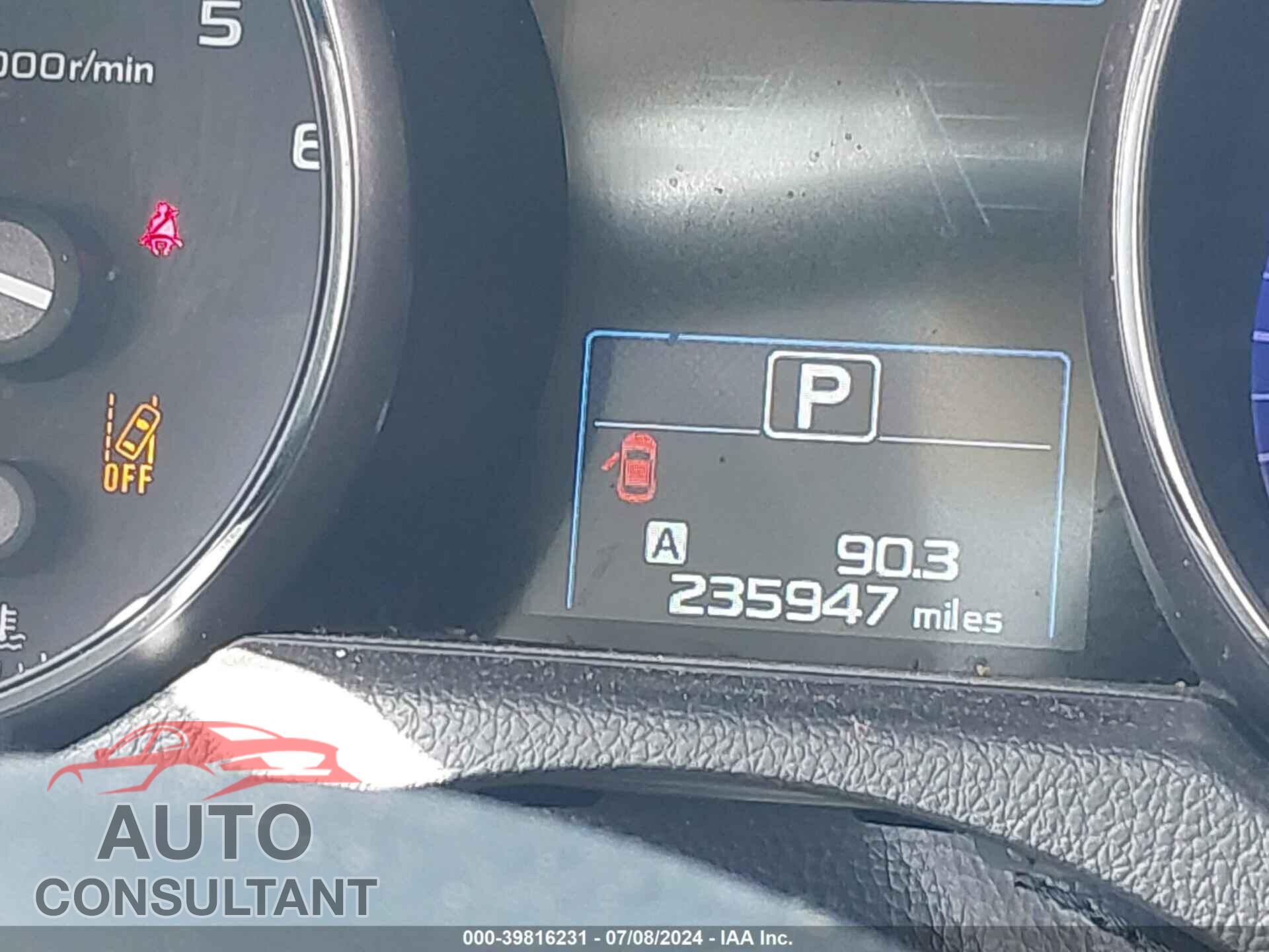 SUBARU OUTBACK 2017 - 4S4BSANC5H3311635
