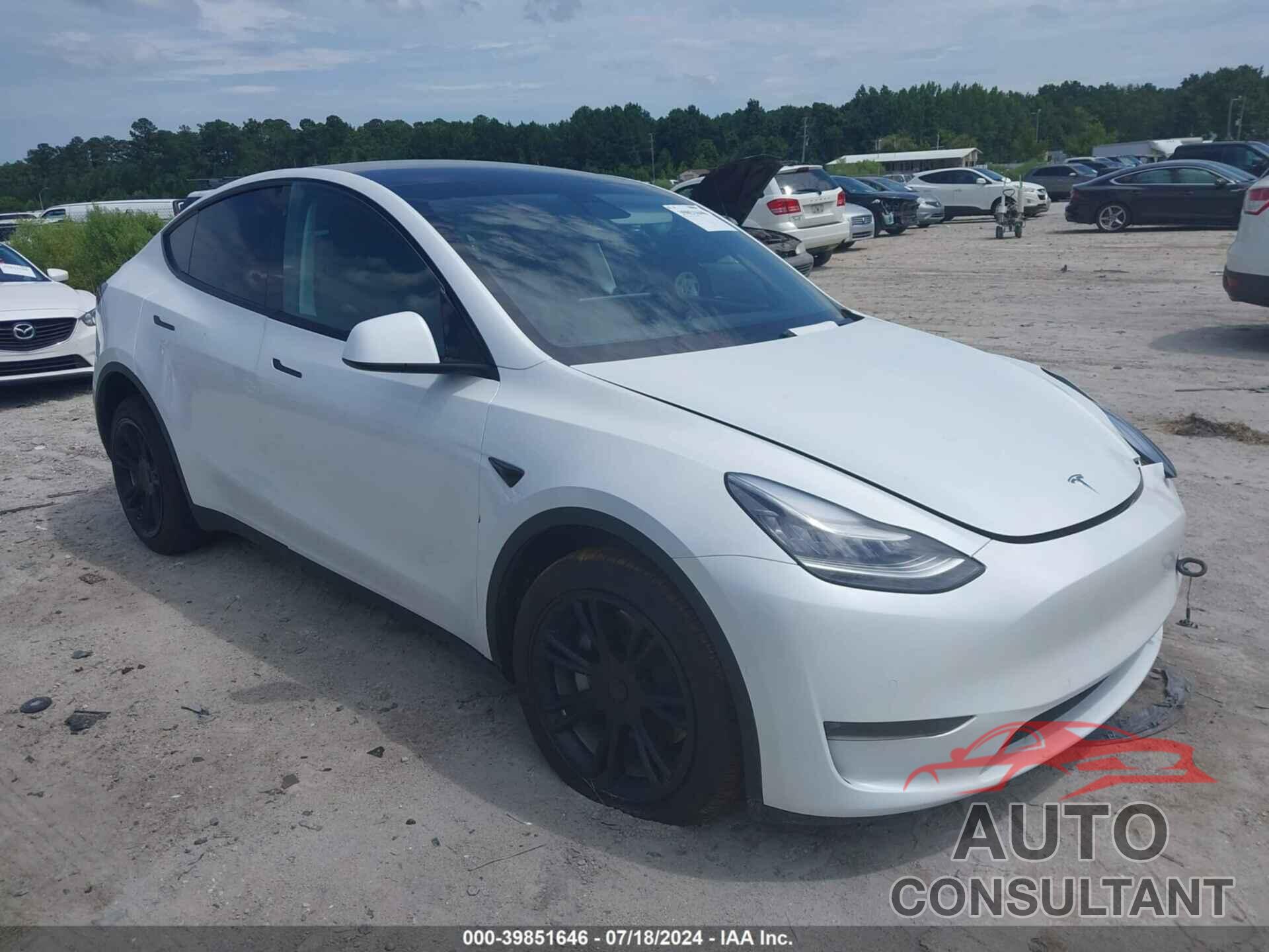 TESLA MODEL Y 2020 - 5YJYGDEE6LF017028