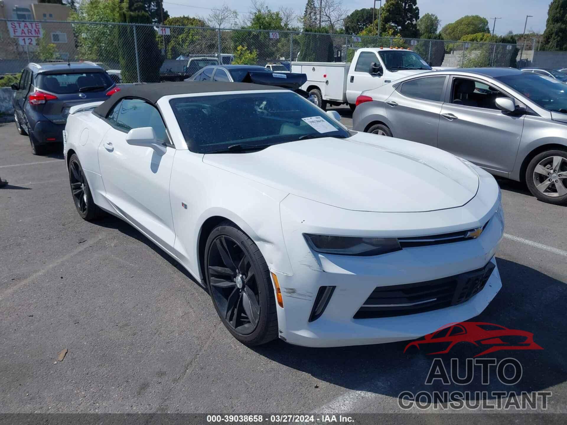 CHEVROLET CAMARO 2016 - 1G1FB3DS4G0166722