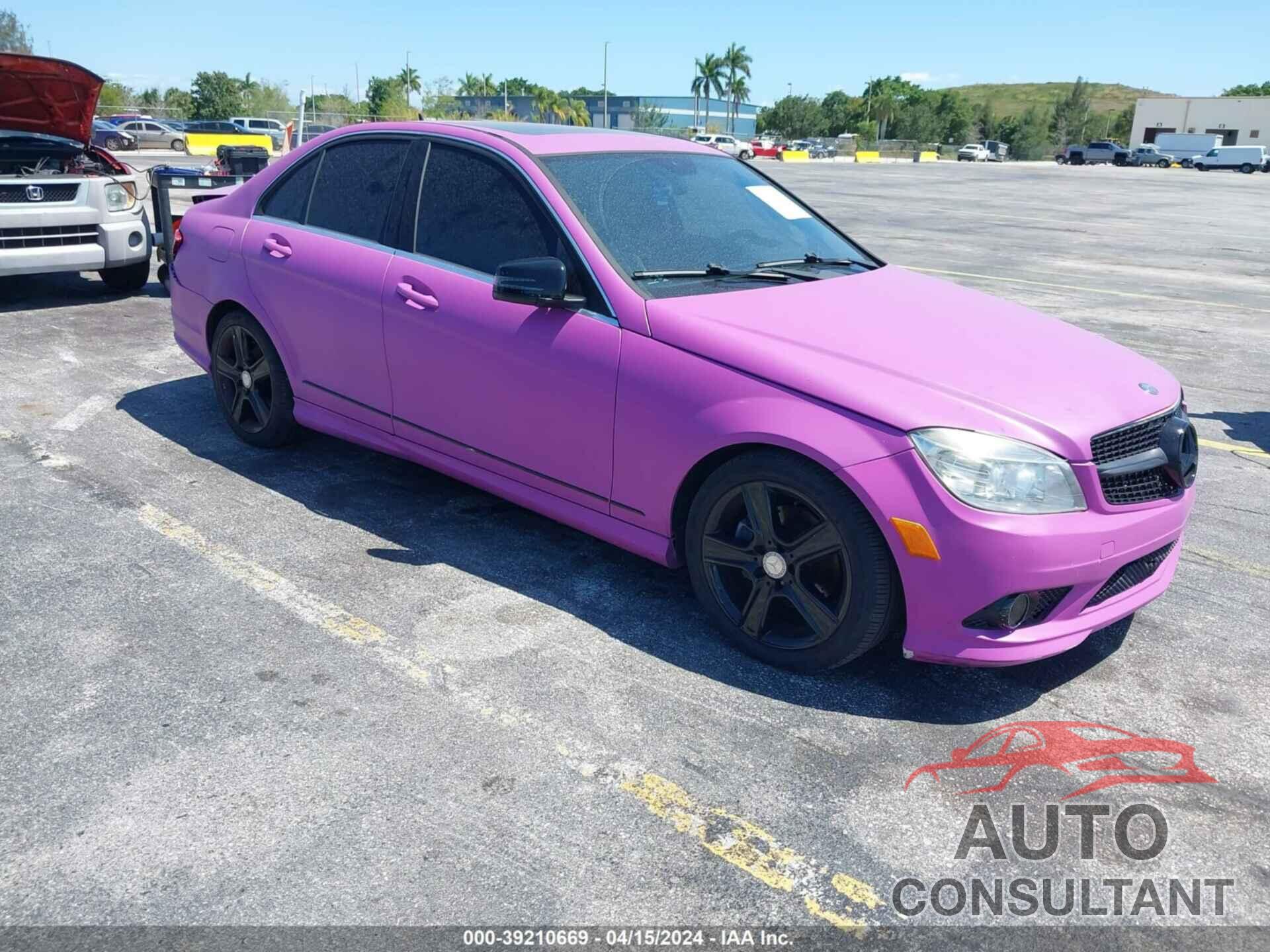 MERCEDES-BENZ C 300 2010 - WDDGF5EB2AF494967