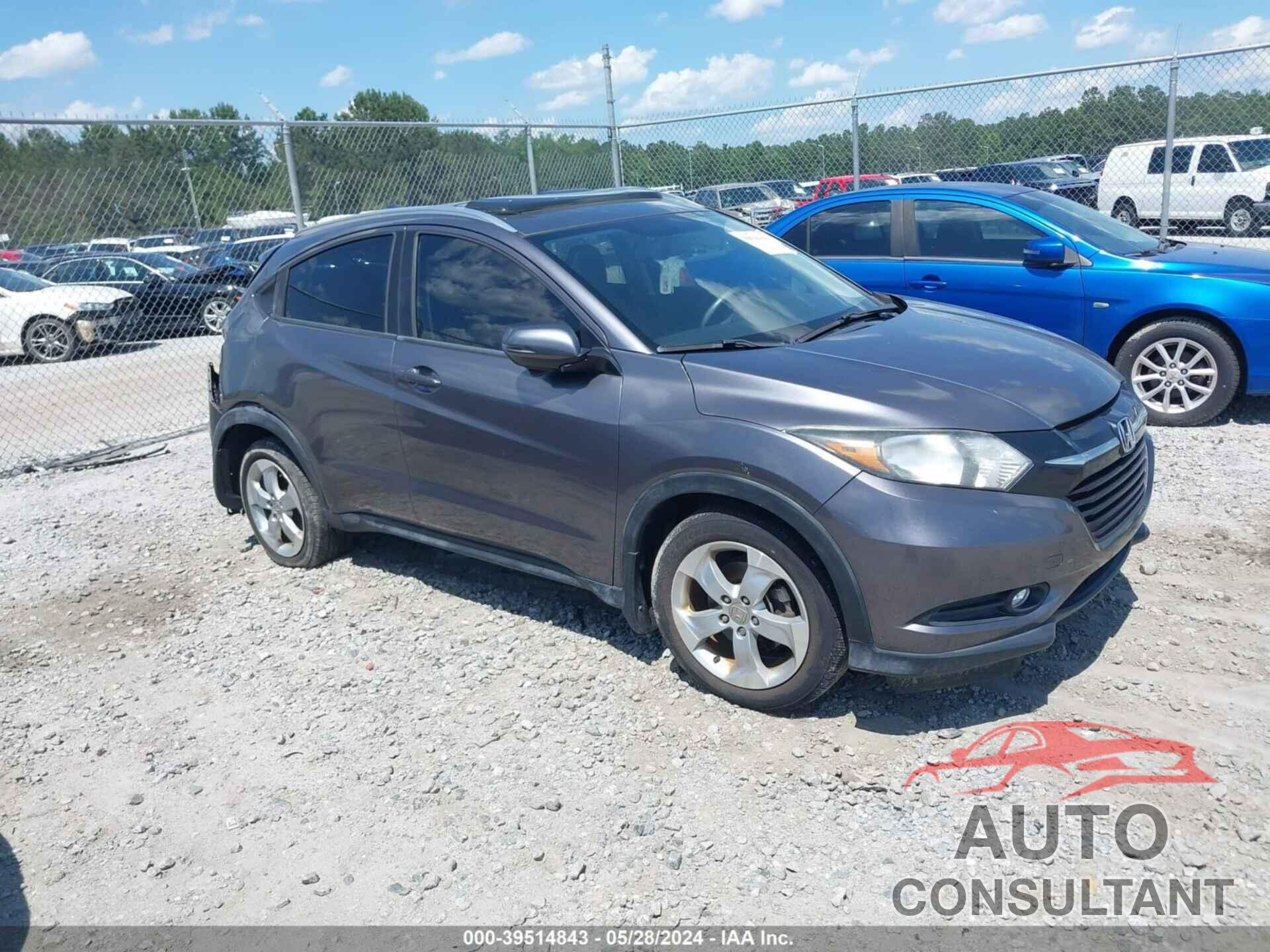 HONDA HR-V 2016 - 3CZRU5H78GM729245