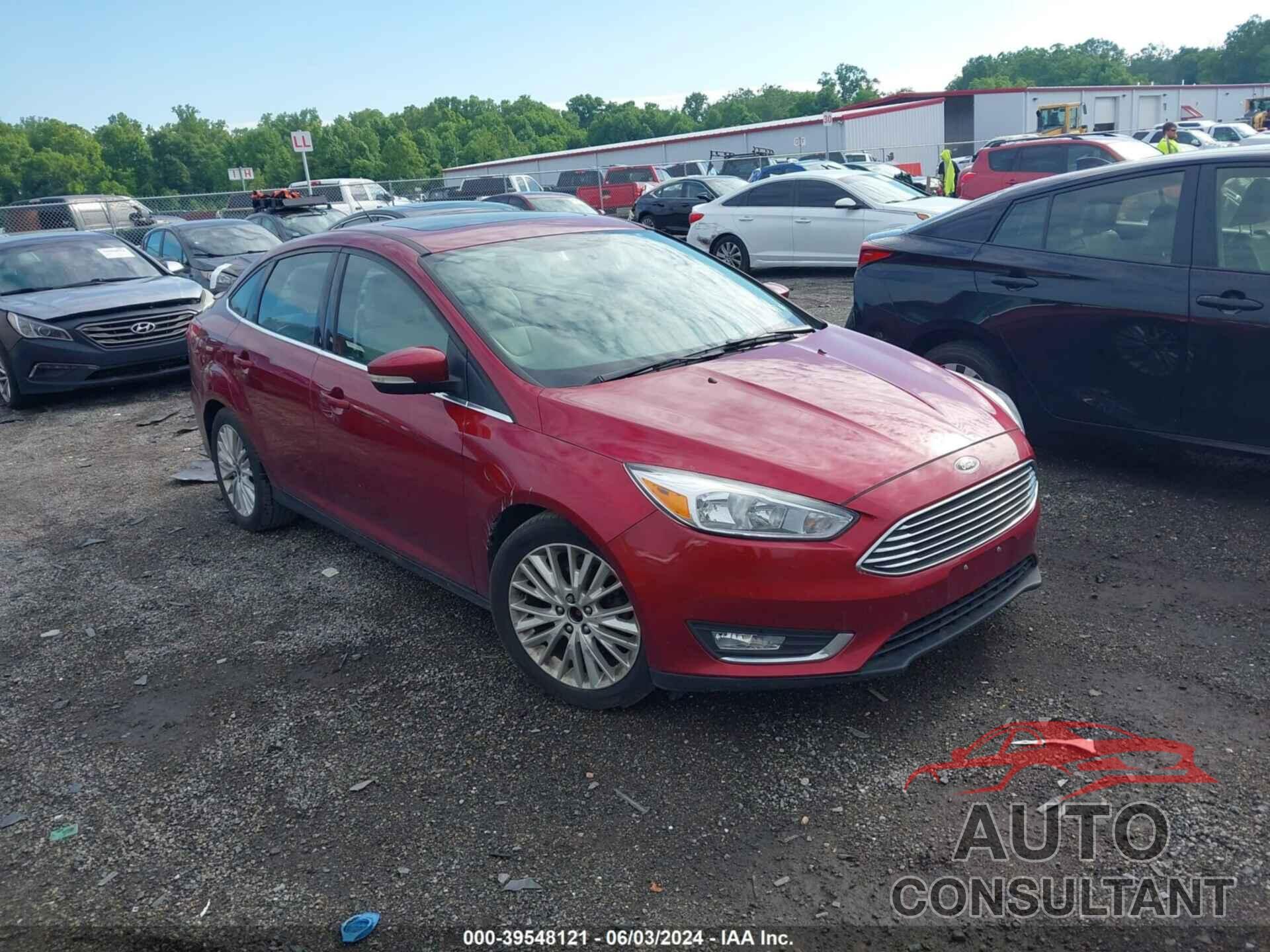 FORD FOCUS 2017 - 1FADP3J21HL238289