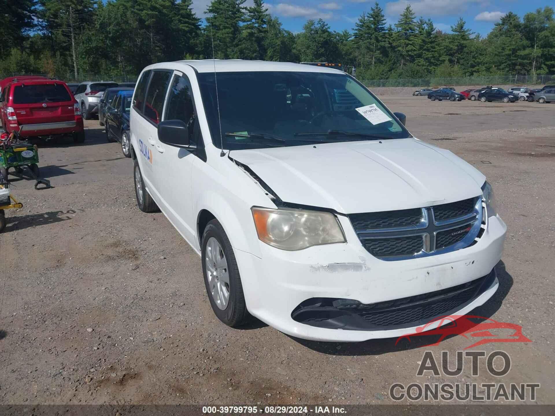 DODGE GRAND CARAVAN 2018 - 2C4RDGBG6JR166190