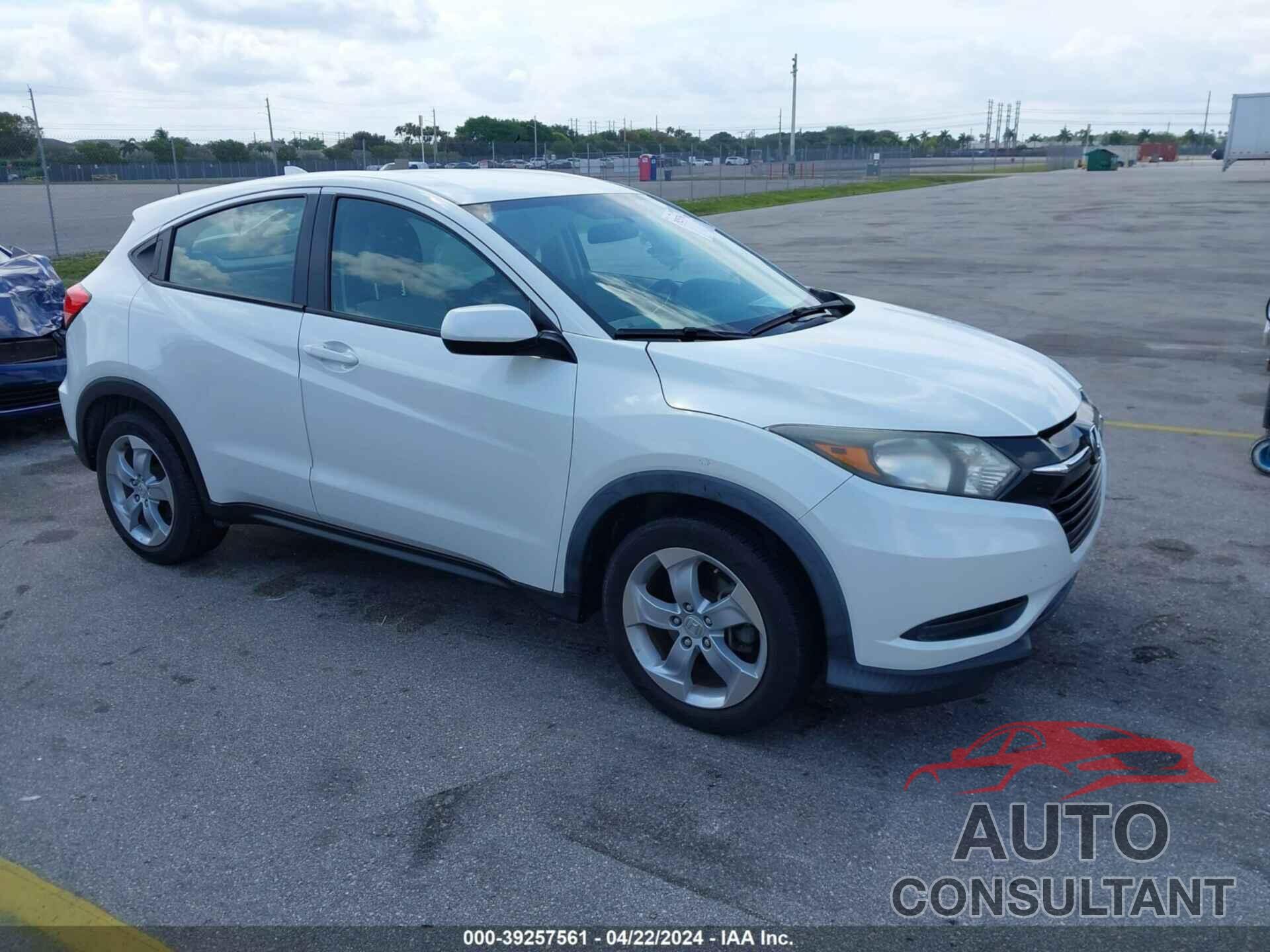 HONDA HR-V 2016 - 3CZRU5H35GM700296