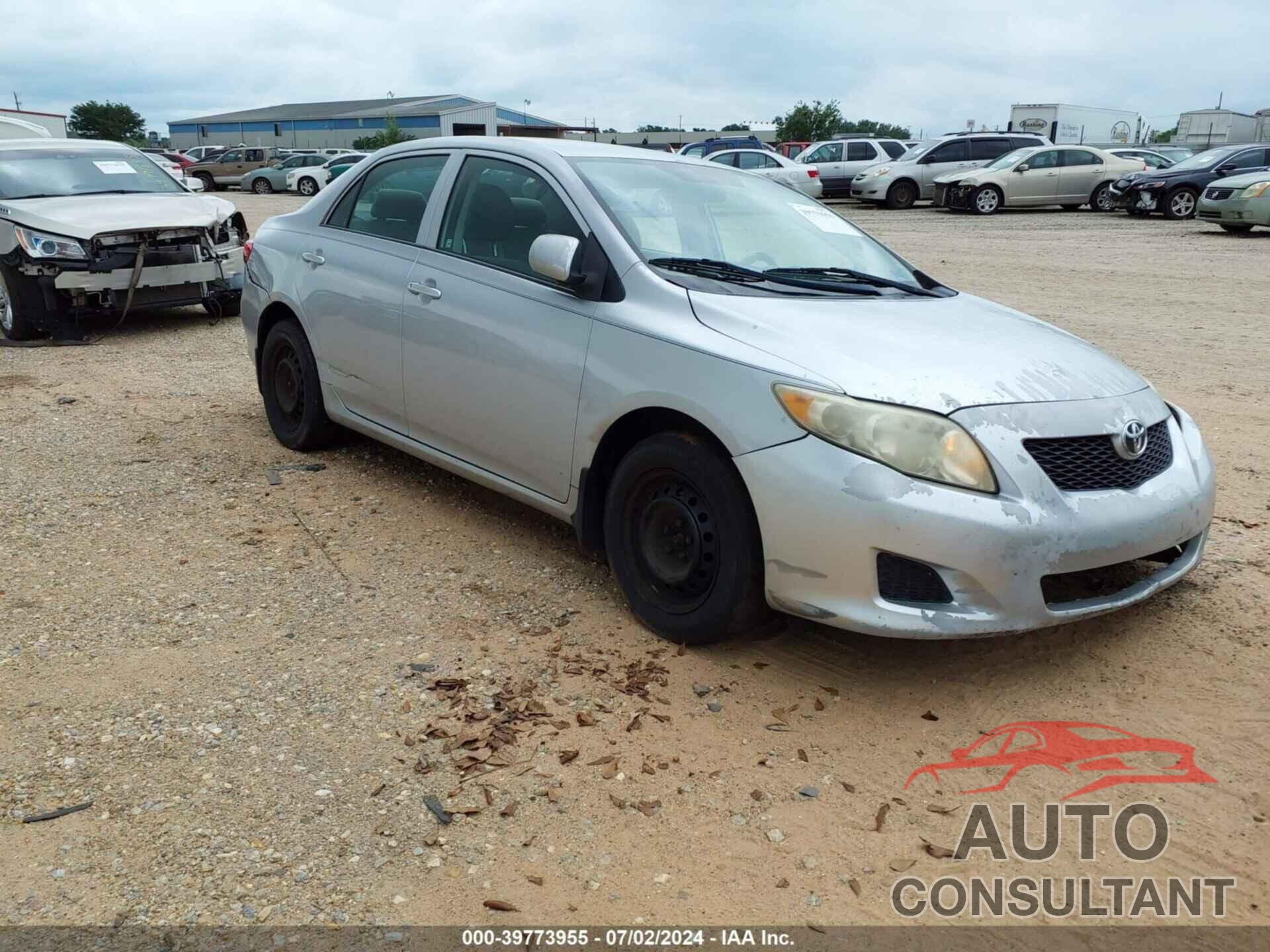 TOYOTA COROLLA 2009 - 1NXBU40E49Z086415