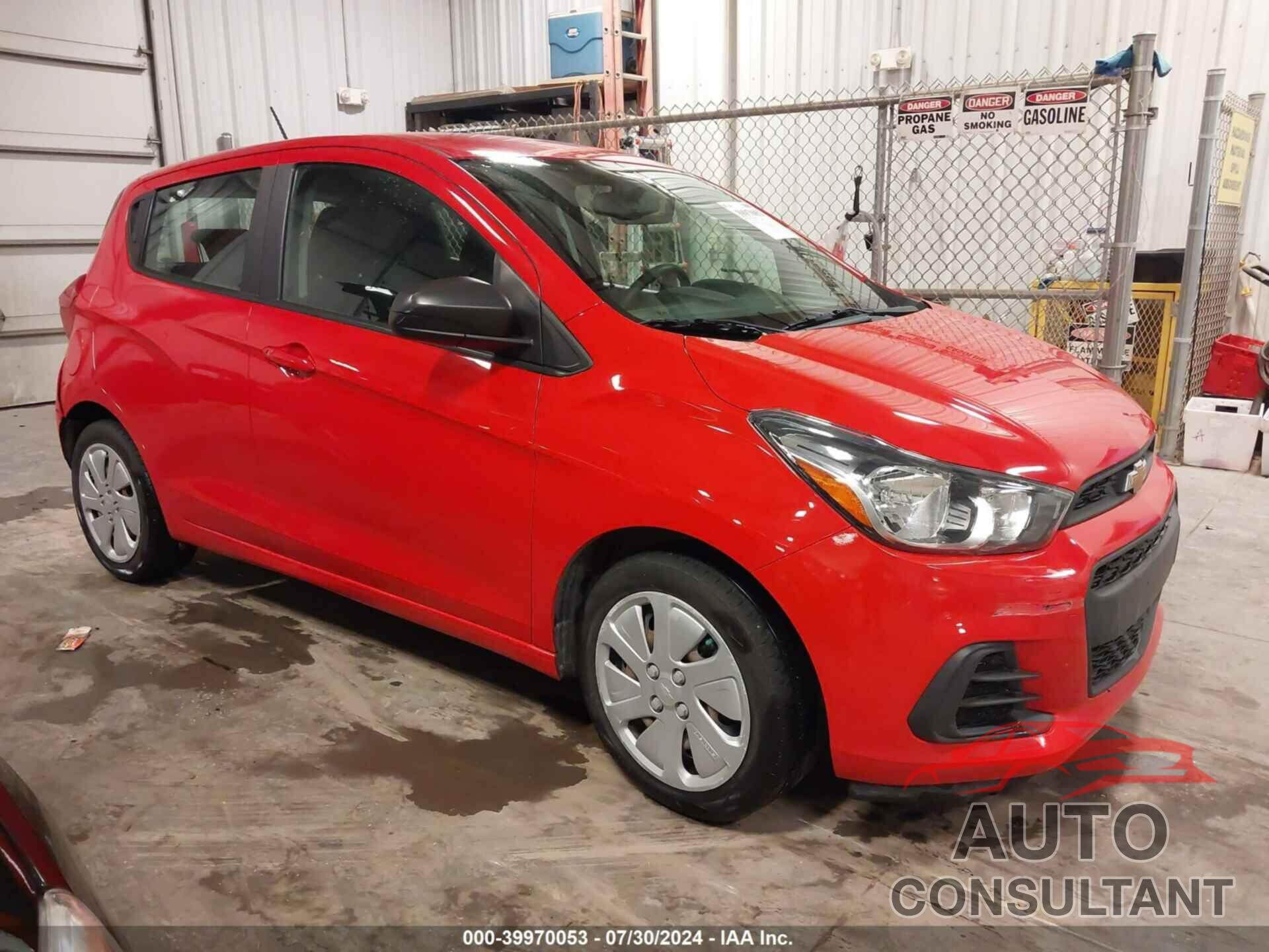 CHEVROLET SPARK 2018 - KL8CB6SAXJC475406