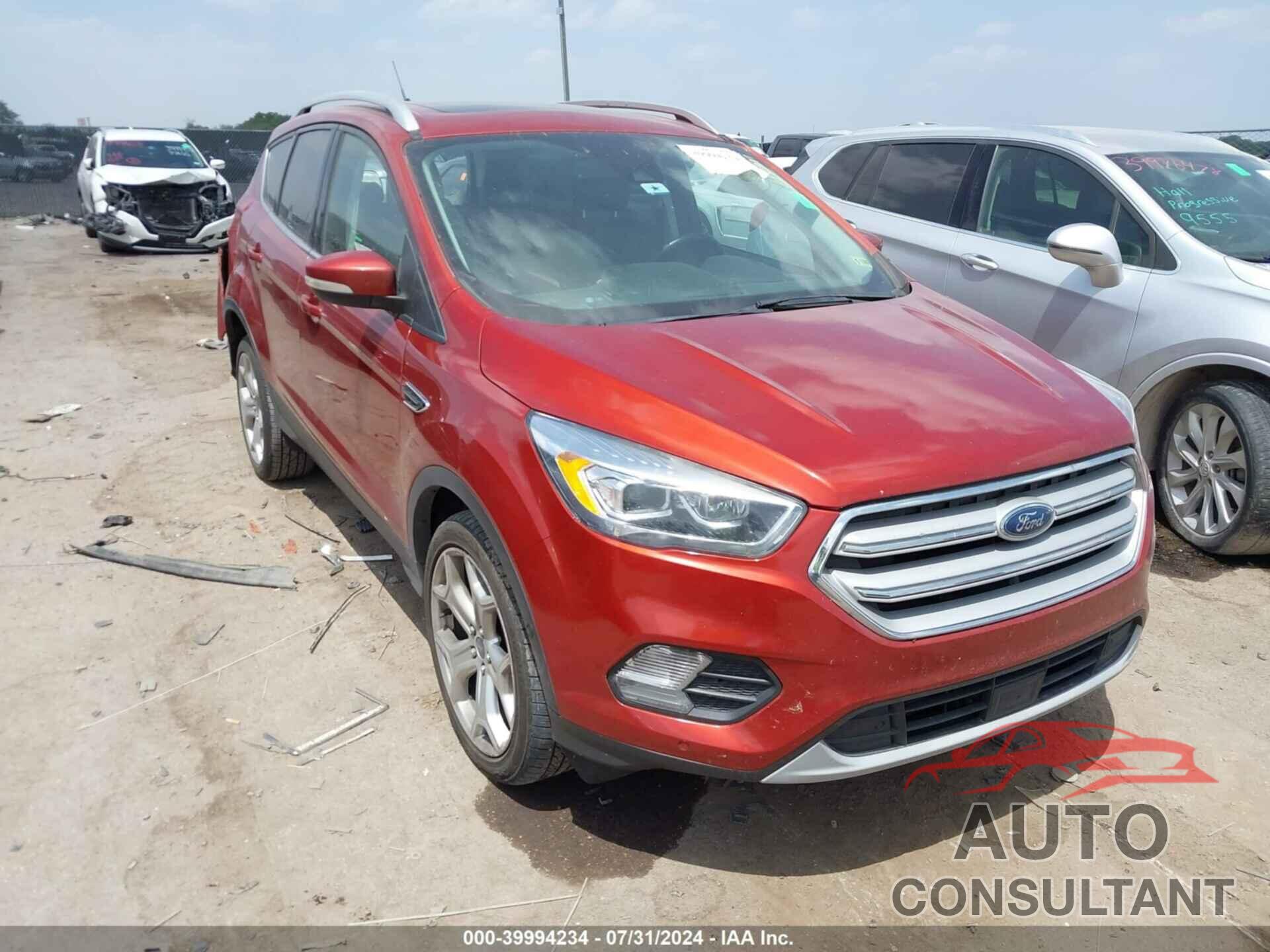 FORD ESCAPE 2019 - 1FMCU9J99KUB54328