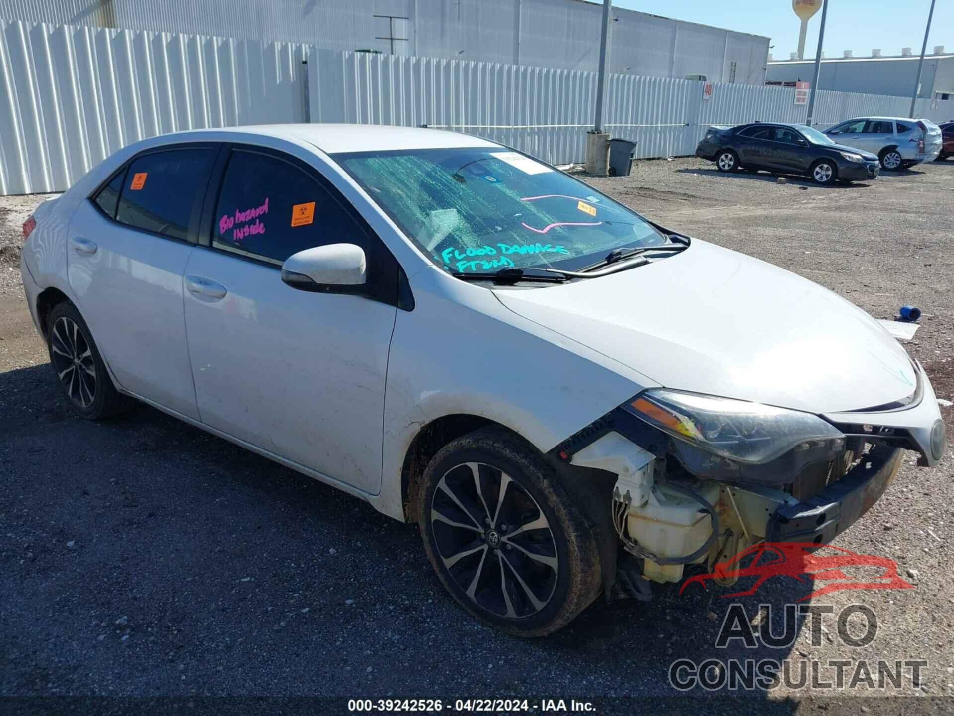 TOYOTA COROLLA 2018 - 5YFBURHE7JP786016