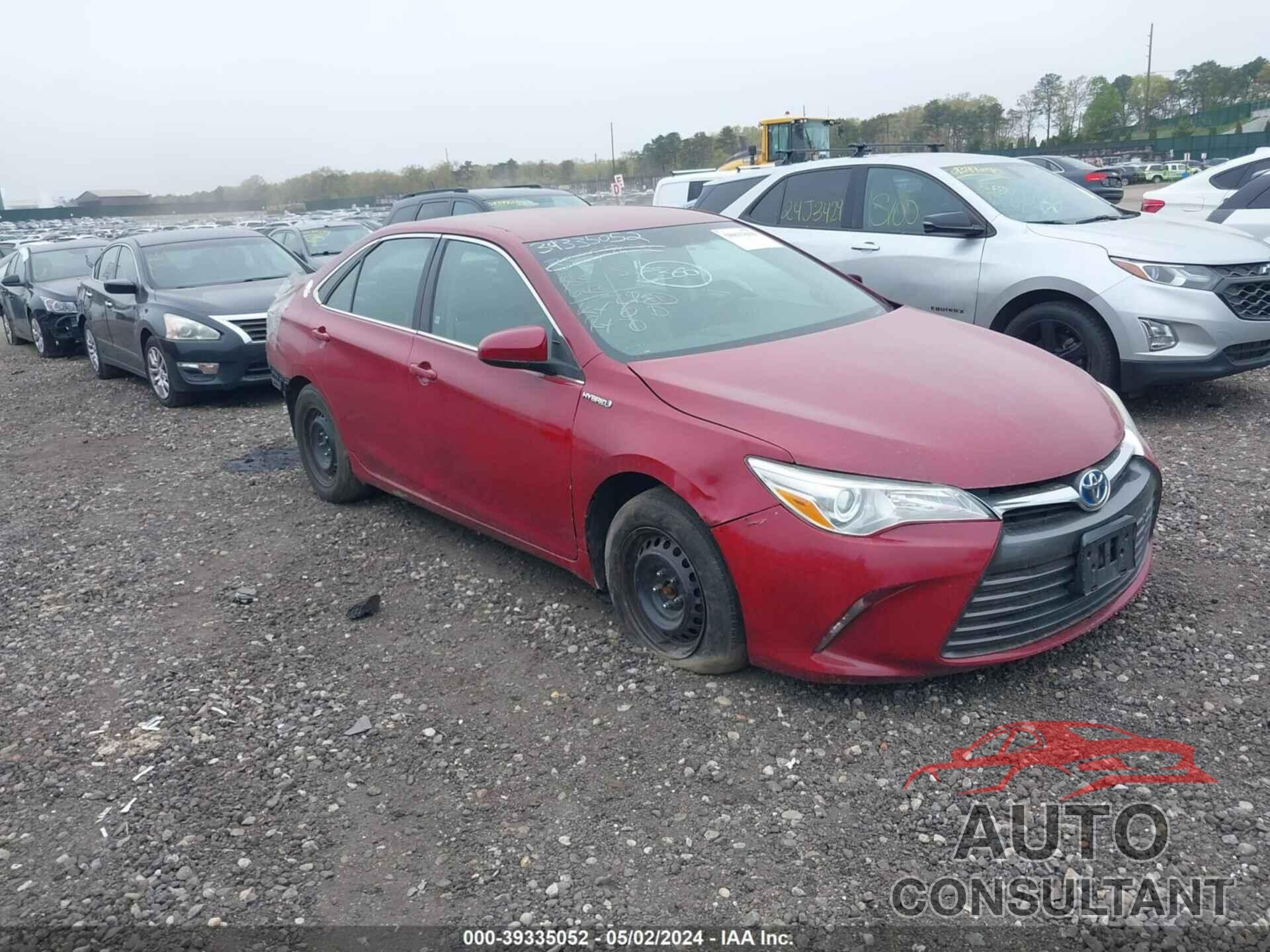 TOYOTA CAMRY HYBRID 2015 - 4T1BD1FK3FU165145