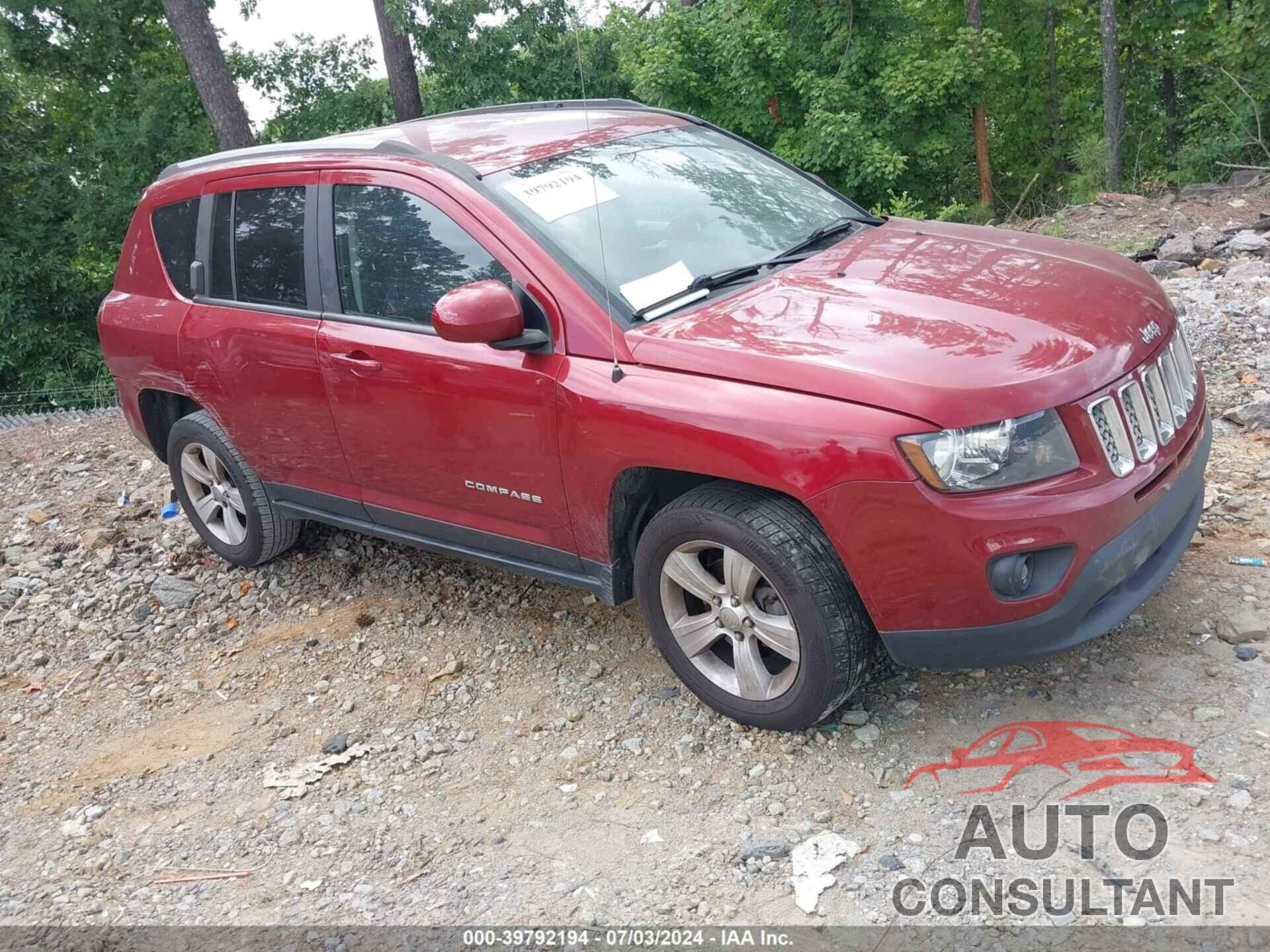 JEEP COMPASS 2017 - 1C4NJDEB1HD167508