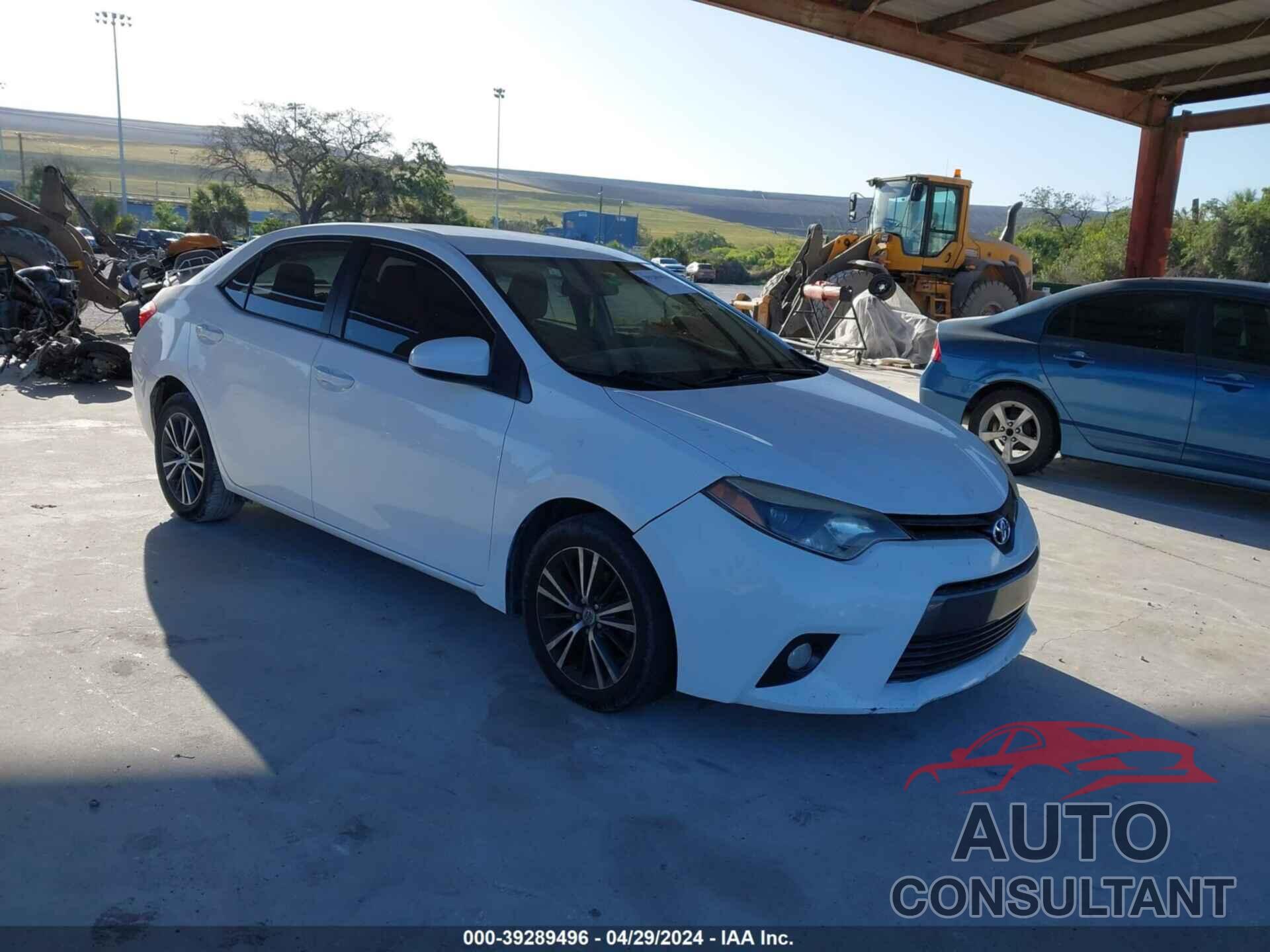 TOYOTA COROLLA 2016 - 2T1BURHE9GC705154