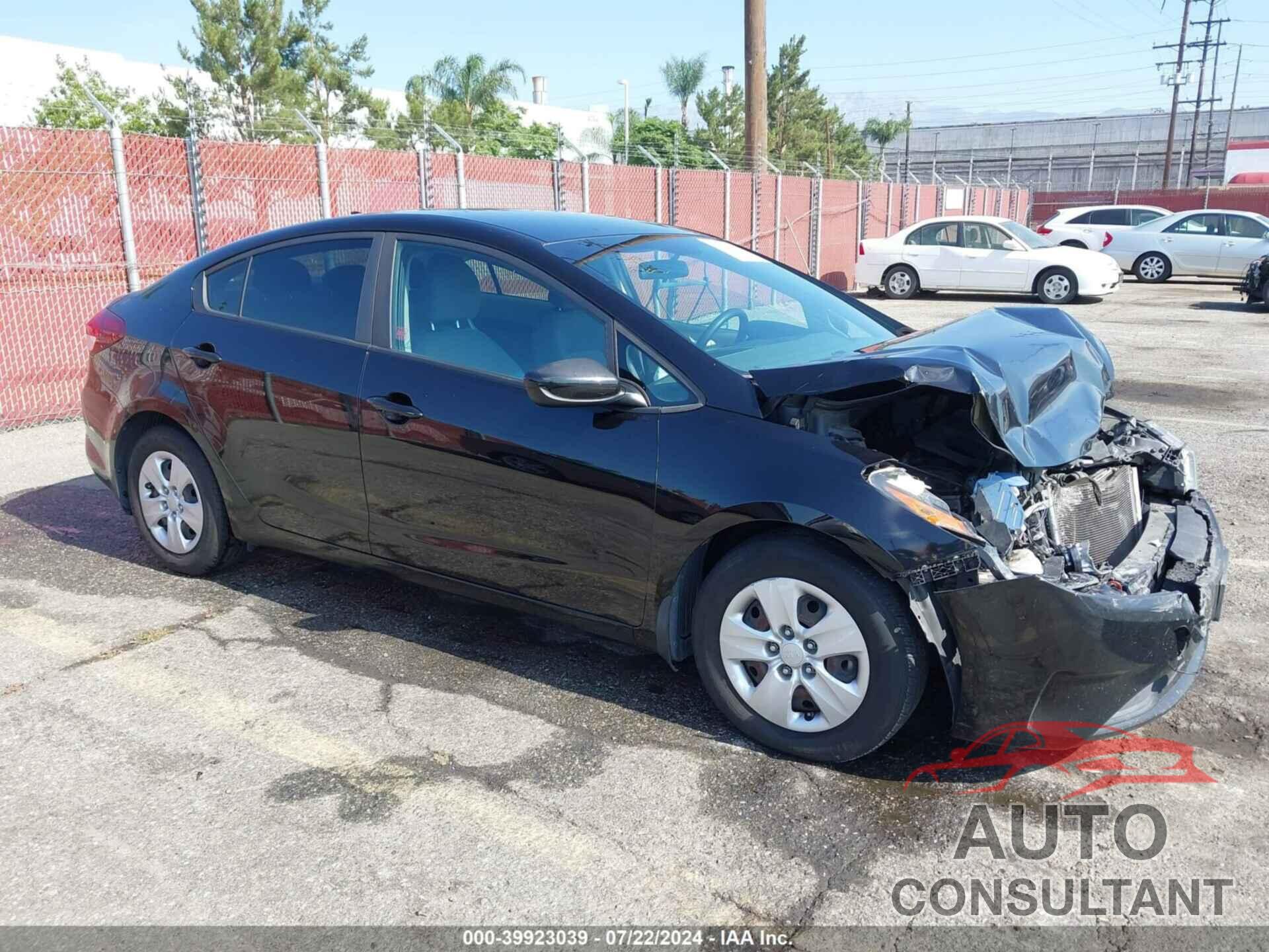 KIA FORTE 2017 - 3KPFK4A79HE030771