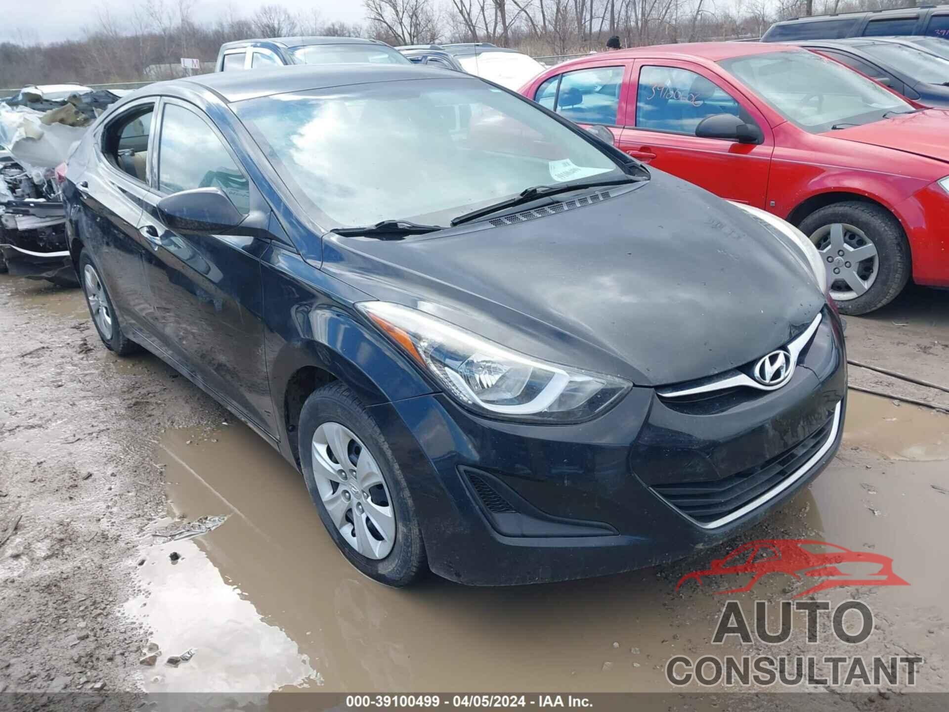 HYUNDAI ELANTRA 2016 - 5NPDH4AEXGH779884