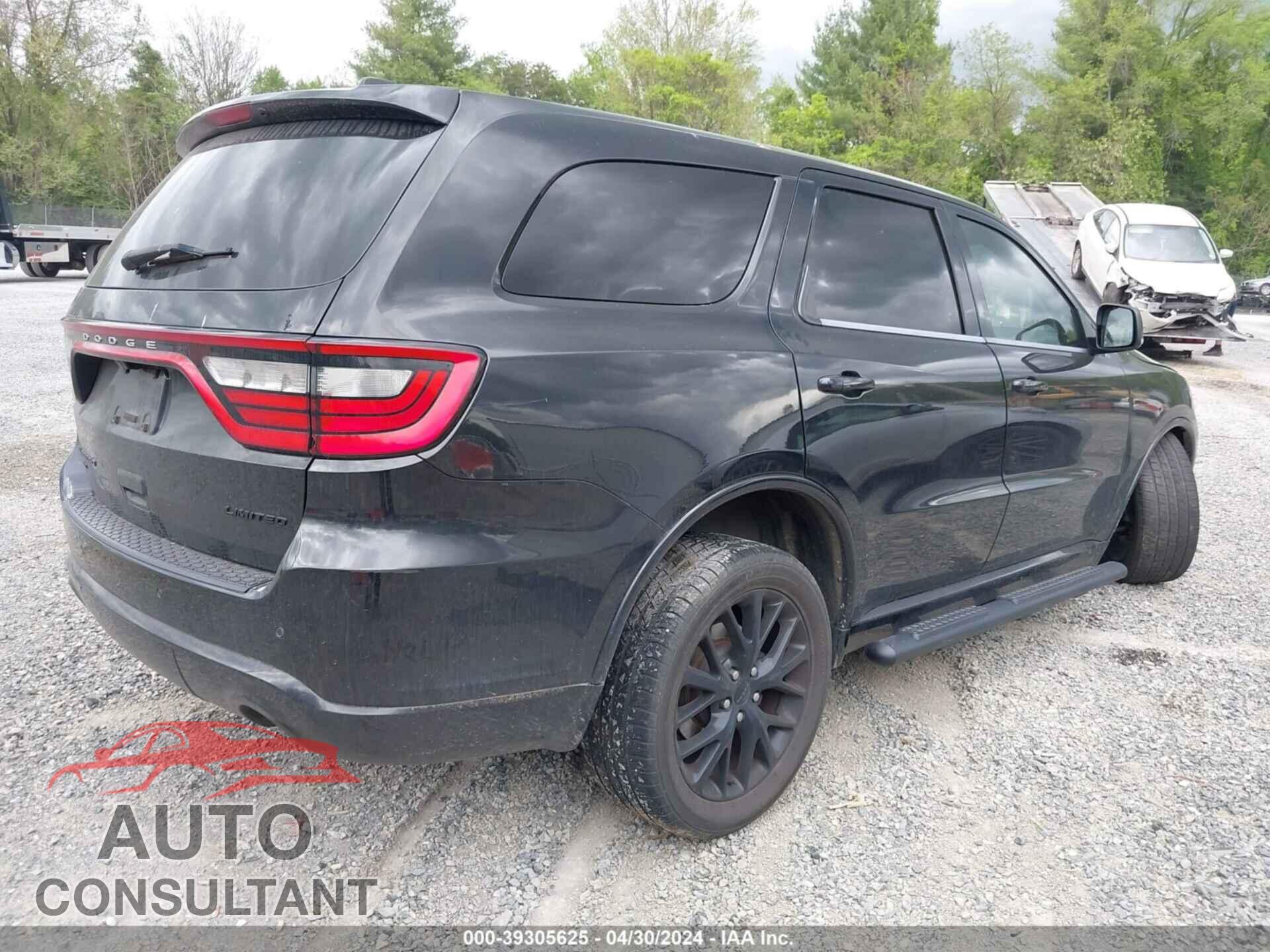 DODGE DURANGO 2016 - 1C4RDJDG1GC413076