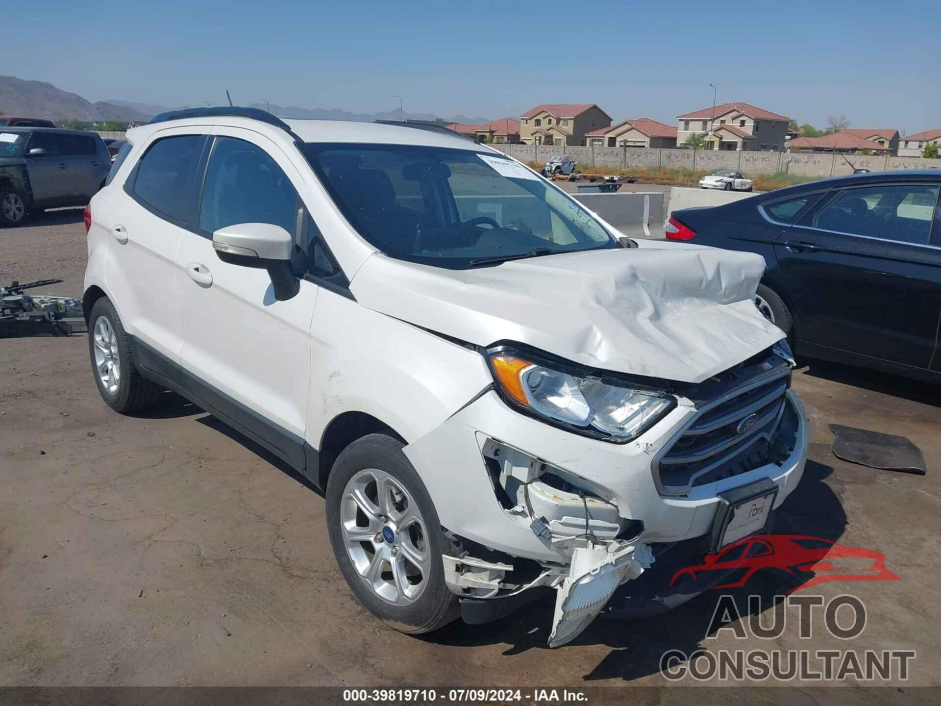 FORD ECOSPORT 2018 - MAJ3P1TE1JC180407